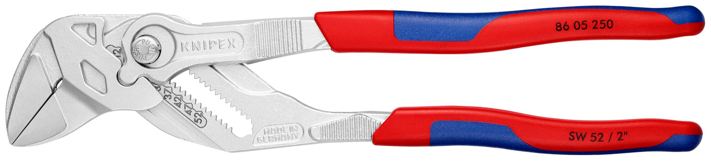 KNIPEX 10" Pliers Wrench, Ergonomic Grip