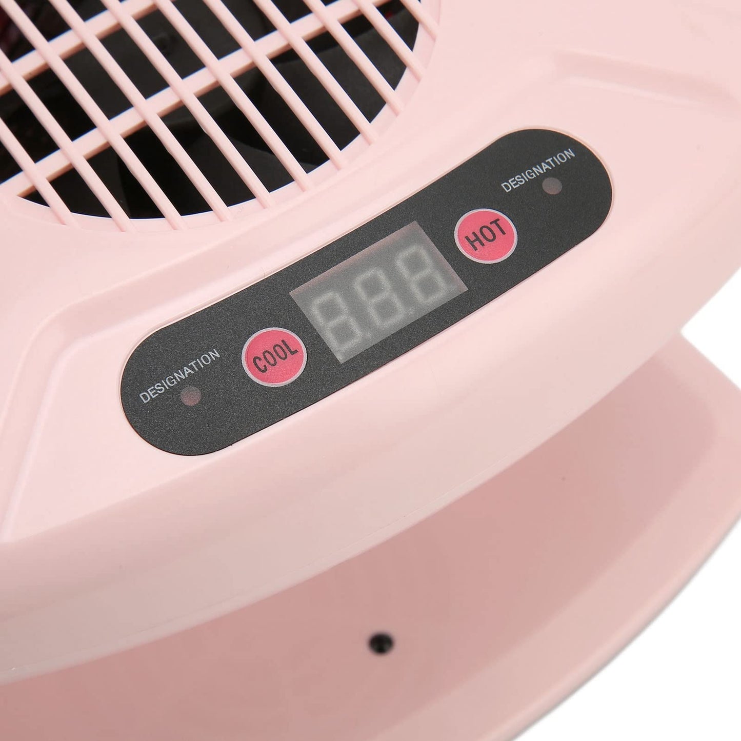 Air Nail Dryer, Nail Fan Blower Dryer Machine with Automatic Induction Sensor Cold Hot Air 300W High Power Nail Polish Dryer Drying Fan for Home and Salon Use, 5.7 x 6.1 x 7.3in