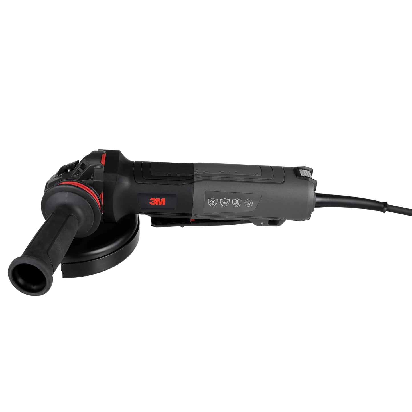 3M™ Electric Angle Grinder, 11131, VS, 6 in Paddle Switch, 120V, 1 EA