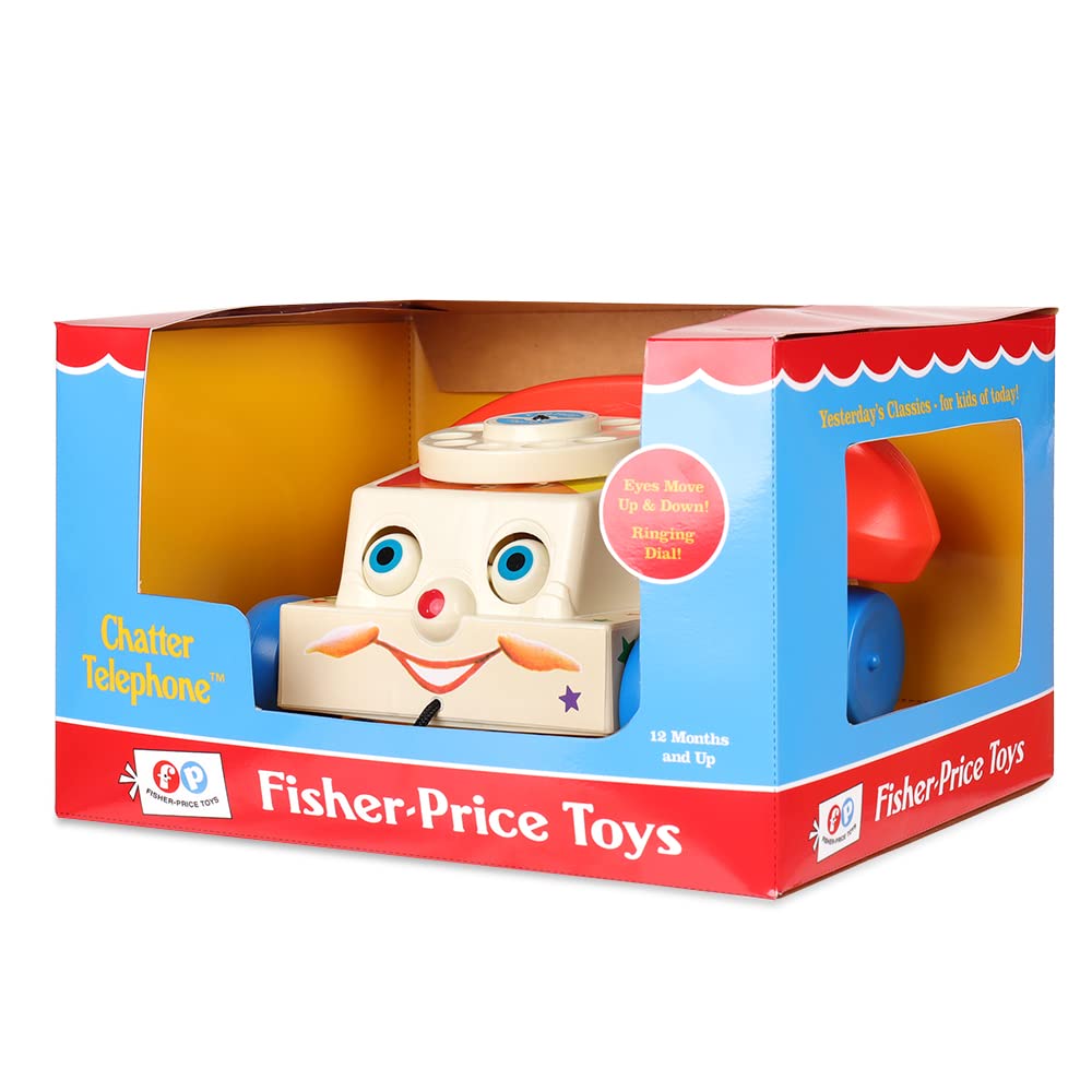 Fisher Price Classics Retro Chatter Phone, Multicolor, one Size fits All