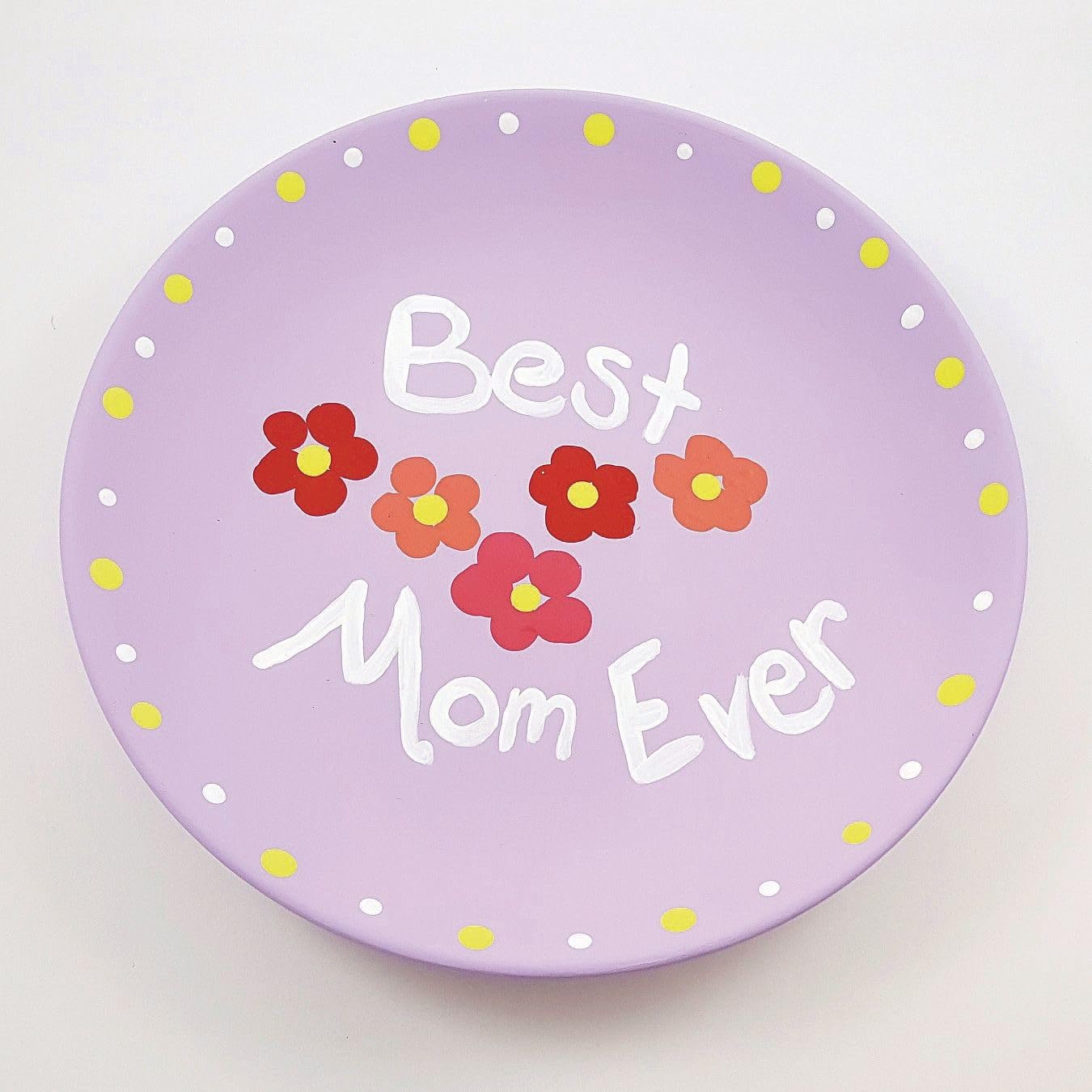 Color-Mea, Bisque Plate with Easel (Pack of 12)