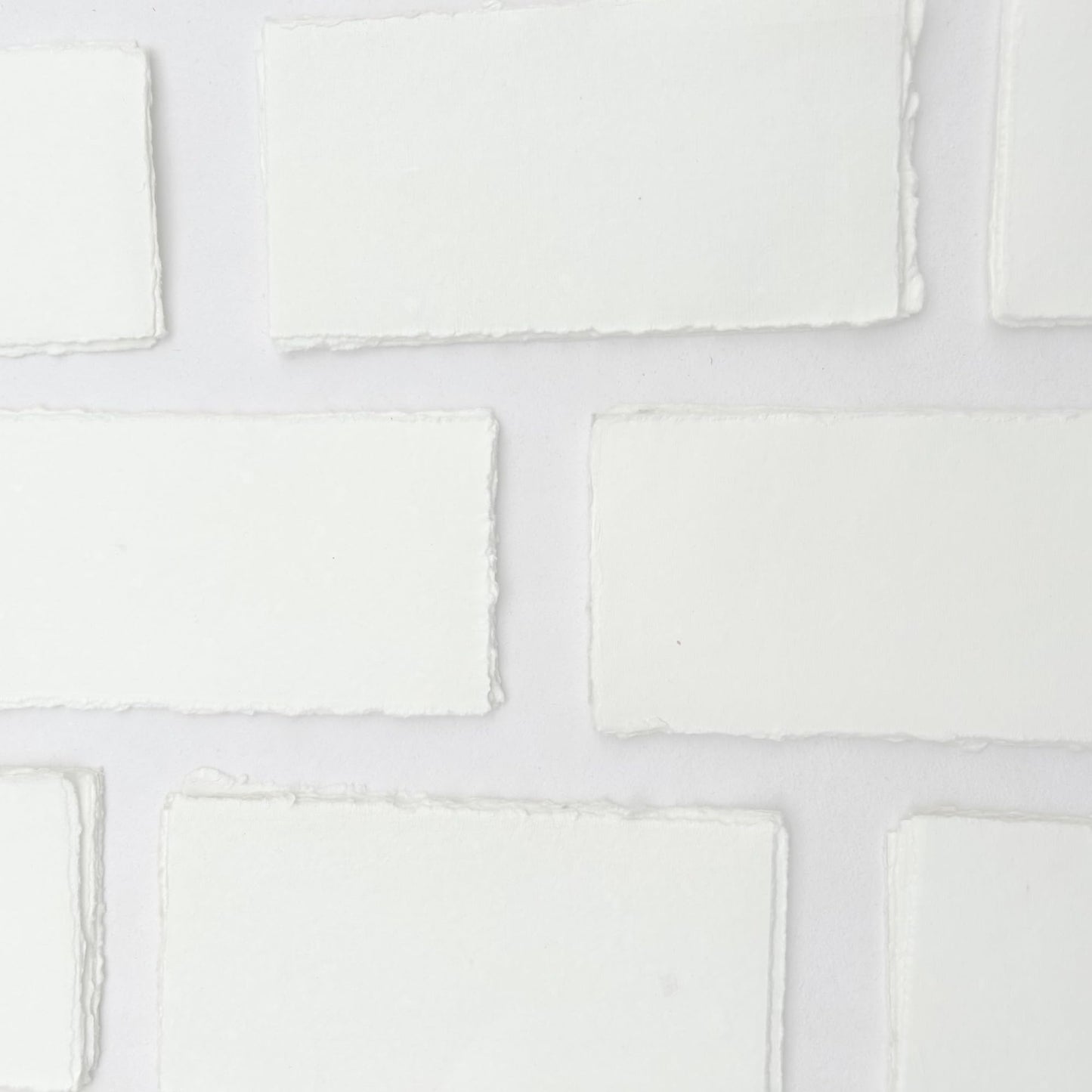 Handmade Deckle Edge Cotton Rag Paper 4x9” – 150 GSM Premium Blank Invitation Sheets | Rustic Textured Card Stock for Wedding Invites, Baby Showers, Crafting & Calligraphy (Pack of 100)