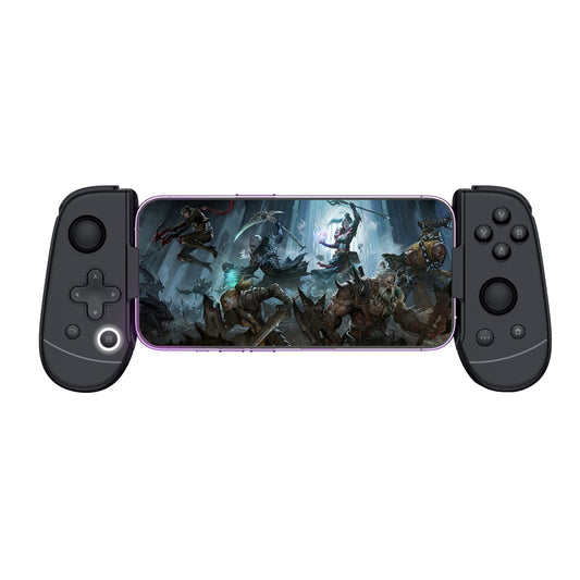 leadjoy M1B Mobile Game Controller for iPhone (Lightning) - Play Xbox, GeForceNOW, Genshin Impact, Diablo Immortal, Call of Duty, Apex- Passthrough Charging- Ultra Low Latency