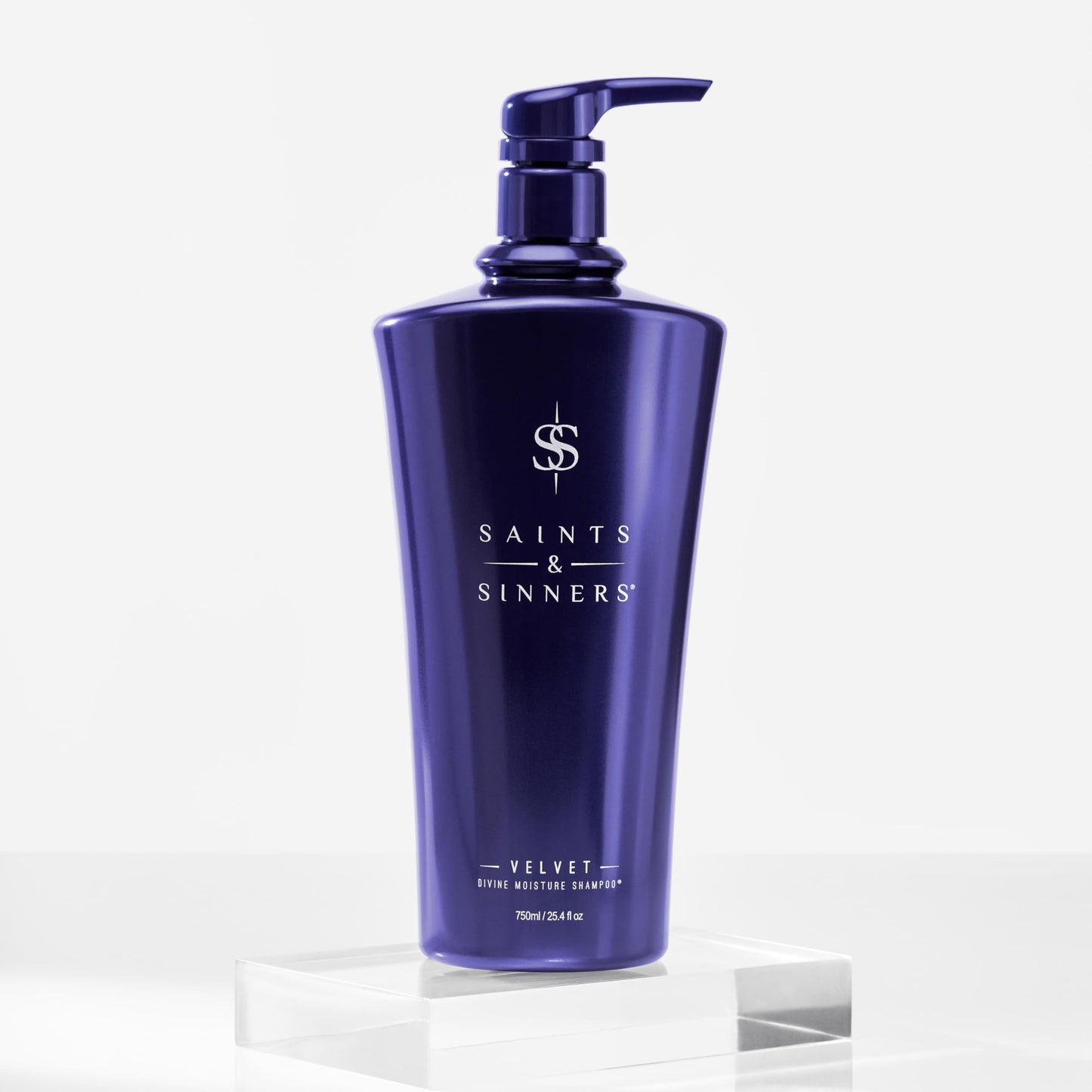 Saints & Sinners Award-Winning Velvet Divine Moisture Shampoo for Dry, Damaged, Colored Treated Hair – Repair, Replenish, Renew, Add Shine