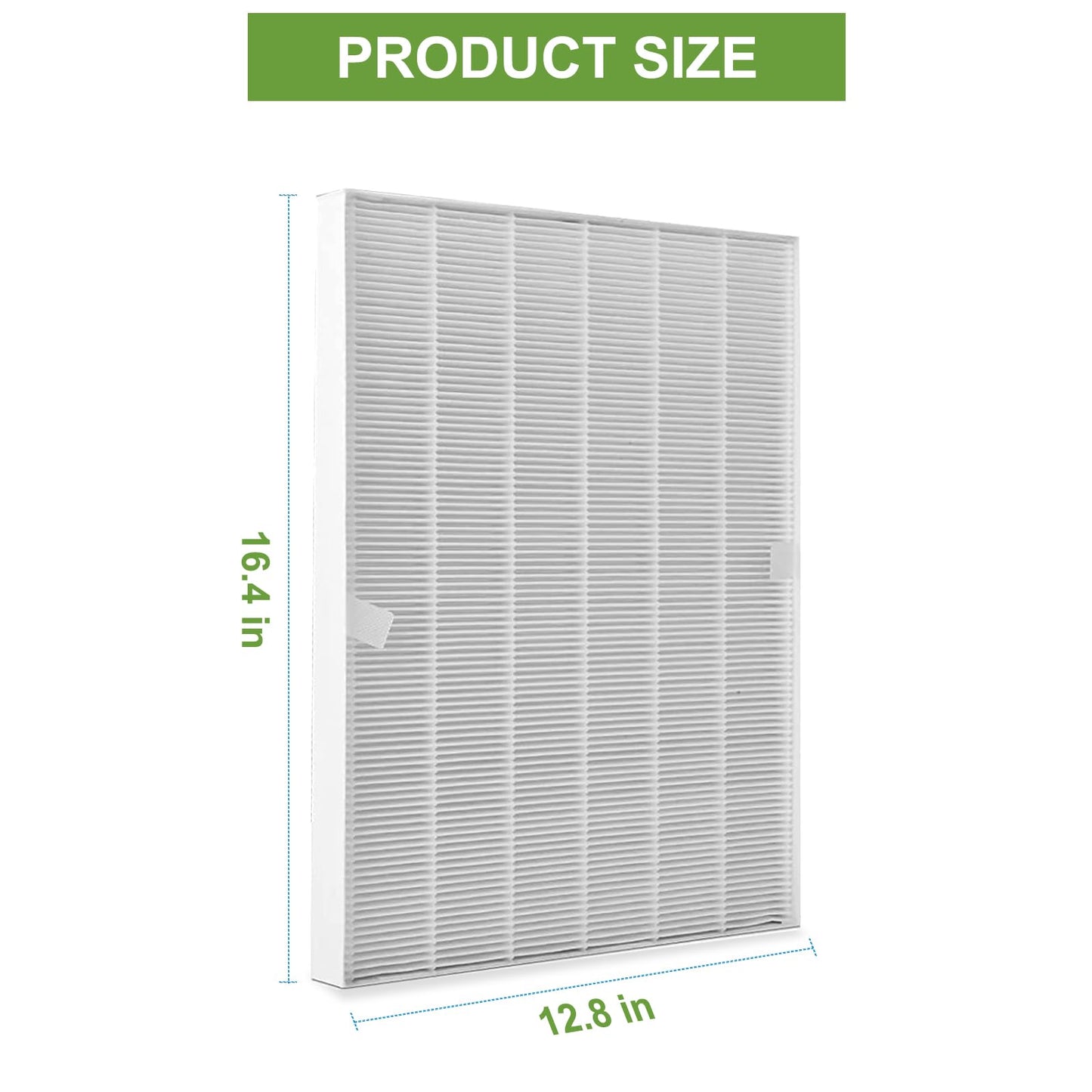 4 Pack 115115 Replacement Filter A Size 21 - Compatible with Winix PlasmaWave Air Purifier C535 5300 5300-2 6300 6300-2 P300 AM90 C909 9800，C535 Filter A