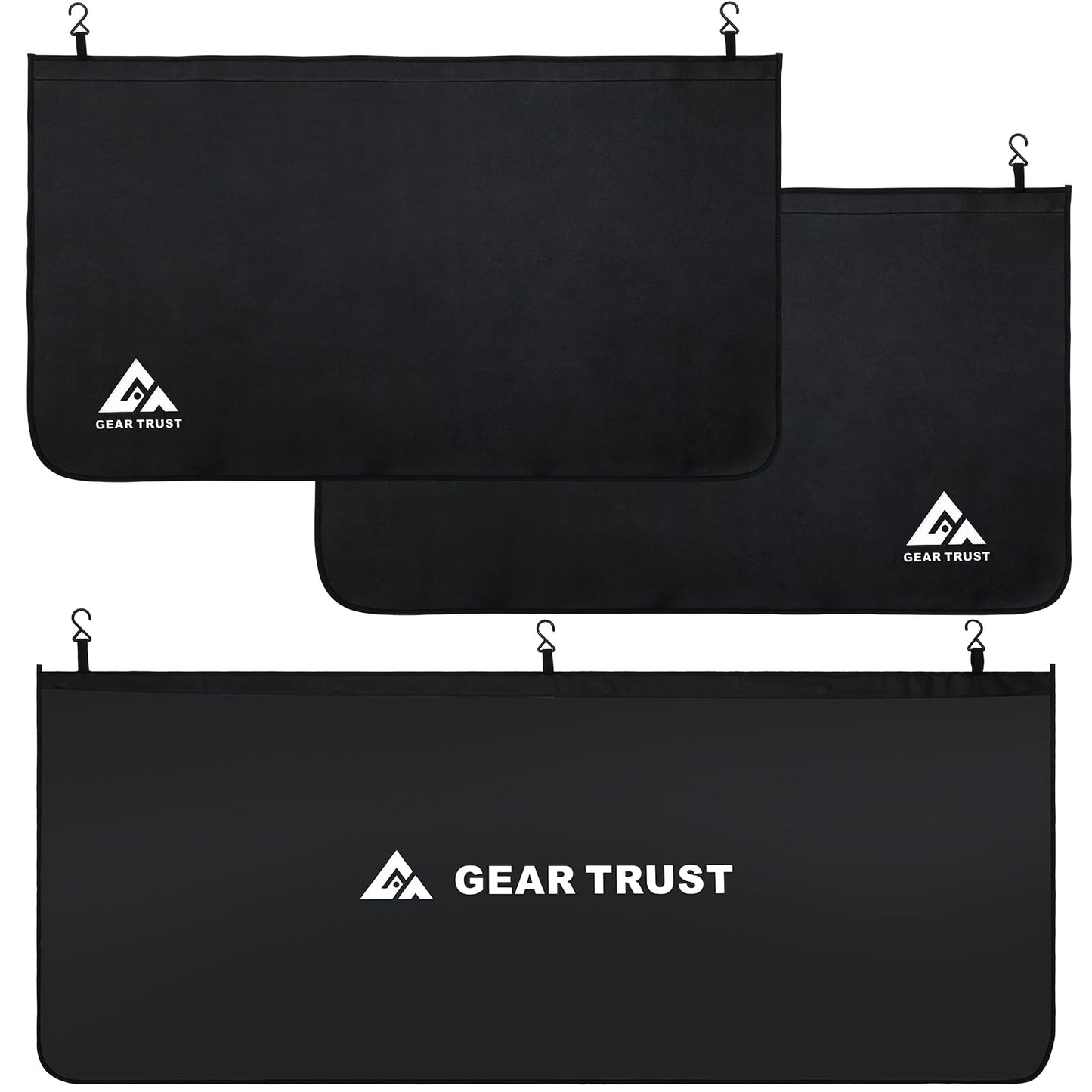 GearTrust Thick Car SUV Fender Covers for Mechanics, 3 Pcs Large Size Dual Layer Protection Car Fender Protector for Mechanics, Magnetic Vehicle Work Mat Repair Accessories (Thick Version, Large)