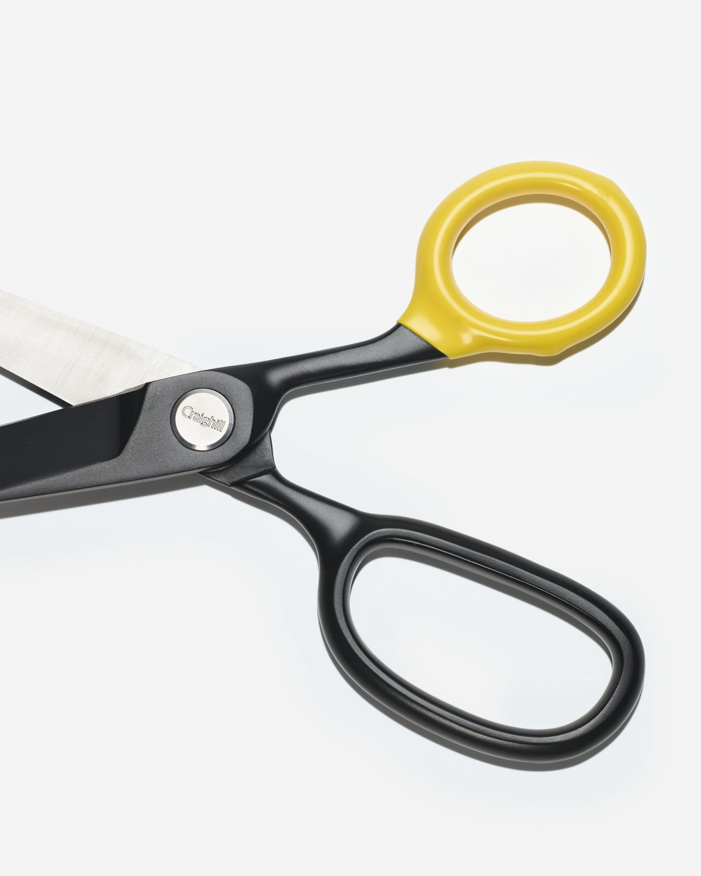 Craighill Chroma Scissors - 8.5” Heavy Duty Stainless Steel All Purpose Scissors for Office Supplies, Crafts & Home, Ultra Sharp, Comfort Grip Handles - Black