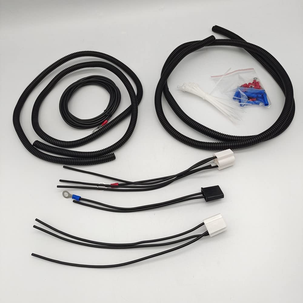 WZruibo Wiring Harness 14 Circuit Universal,Circuit Wiring Harness Kit 14 Fuse for Street Muscle Car, Hot Rod Wire Harness 12-14 Circuit Street Rod