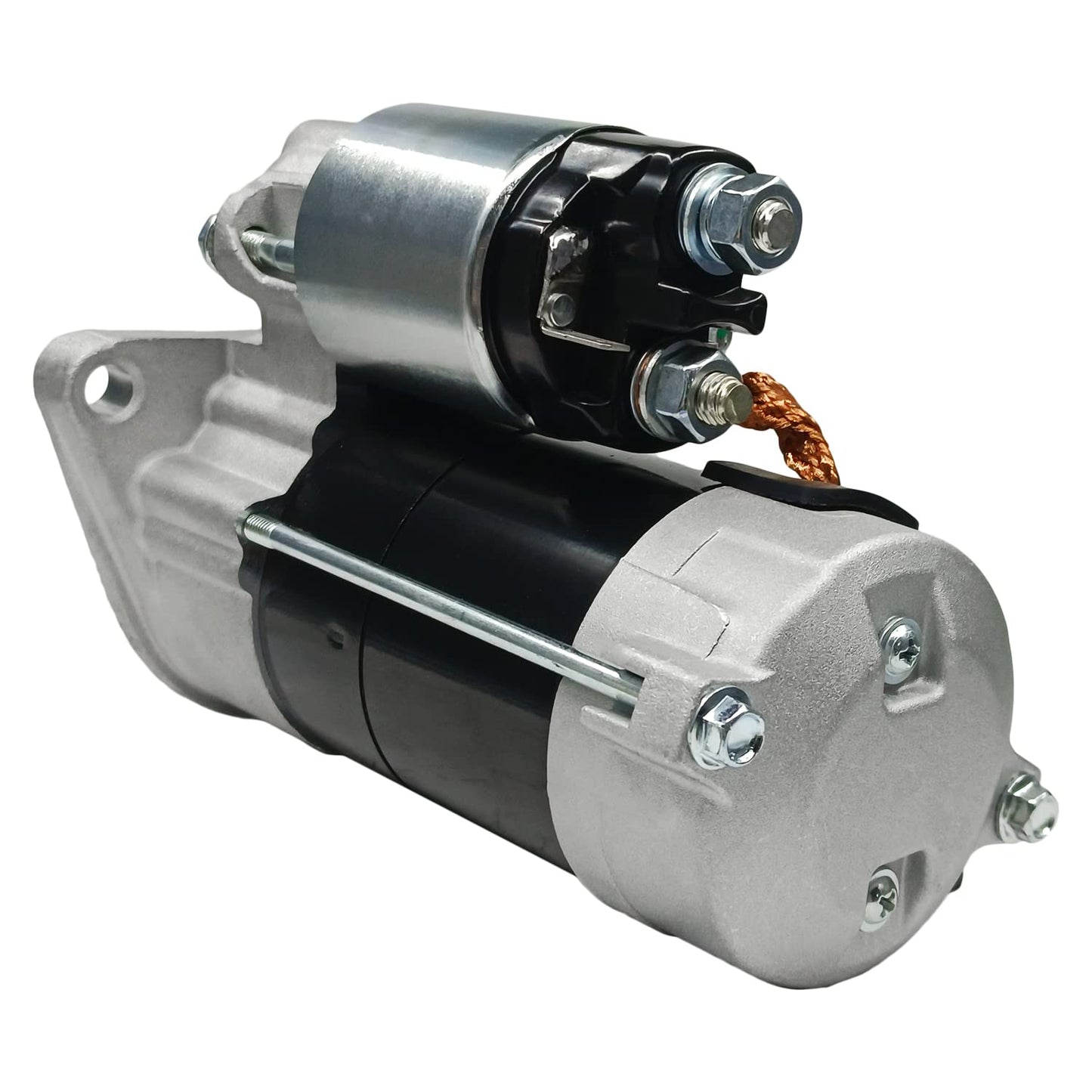 Boatrip 18413 New Starter Motor Replacement for Kubota ZD326 ZD331 ZD25 ZD28 D1105 Zero Turn Mower 25HP Diesel Engine OE#: 1G069-63010 1G069-63011 1G069-63012 77700-02596 428000-1160 SND0476