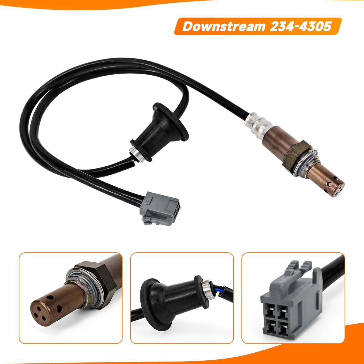 Kekadmai Upstream & Downstream O2 Oxygen Sensor Compatible with 2011-2014 Toyota Corolla & Matrix, Replaces OEM # 234-9112, 234-4305
