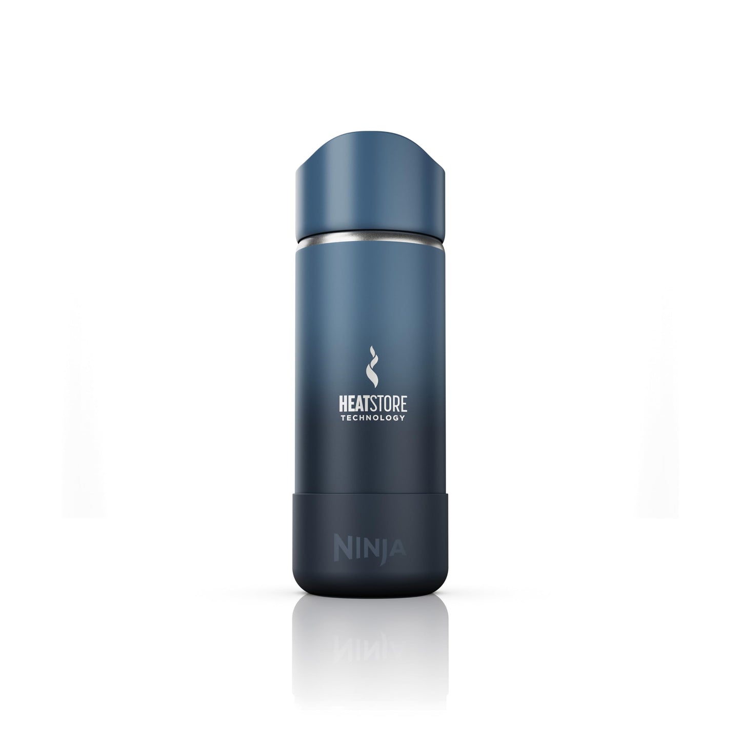 Ninja, Travel Mug, Sip Perfect 16oz, Brings Hot Drinks to Sippable Temperature in Minutes, Stainless Steel, Leak Proof, Dishwasher Safe, Metal, Insulated Tumbler, Ocean Blue, DW1603OB