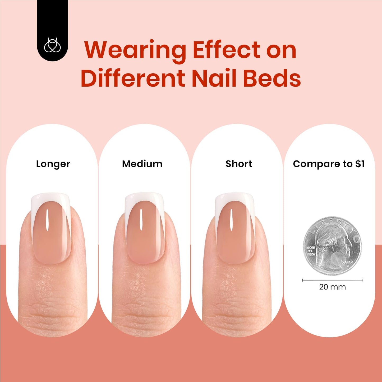 Beetles X Press Kit Gel Nail Kit, Short Square French Tip Press On Nails Kit with 224Pcs French Nail Tips Nail Glue & Remover Builder Top Coat Mini Nail Lamp All-in-One DIY Nail Kit Gift for Women