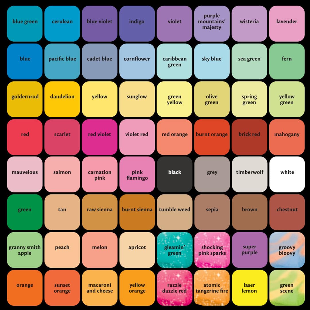 Crayola 64ct Ultimate Washable Chalk Collection