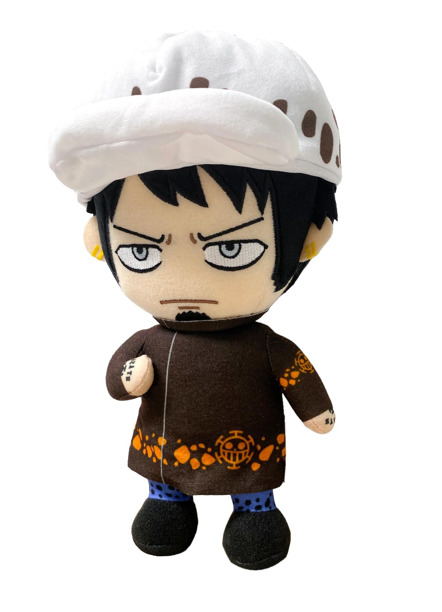 Great Eastern Entertainment One Piece - Trafalgar D. Water Law (Face Change) Plush 8" H