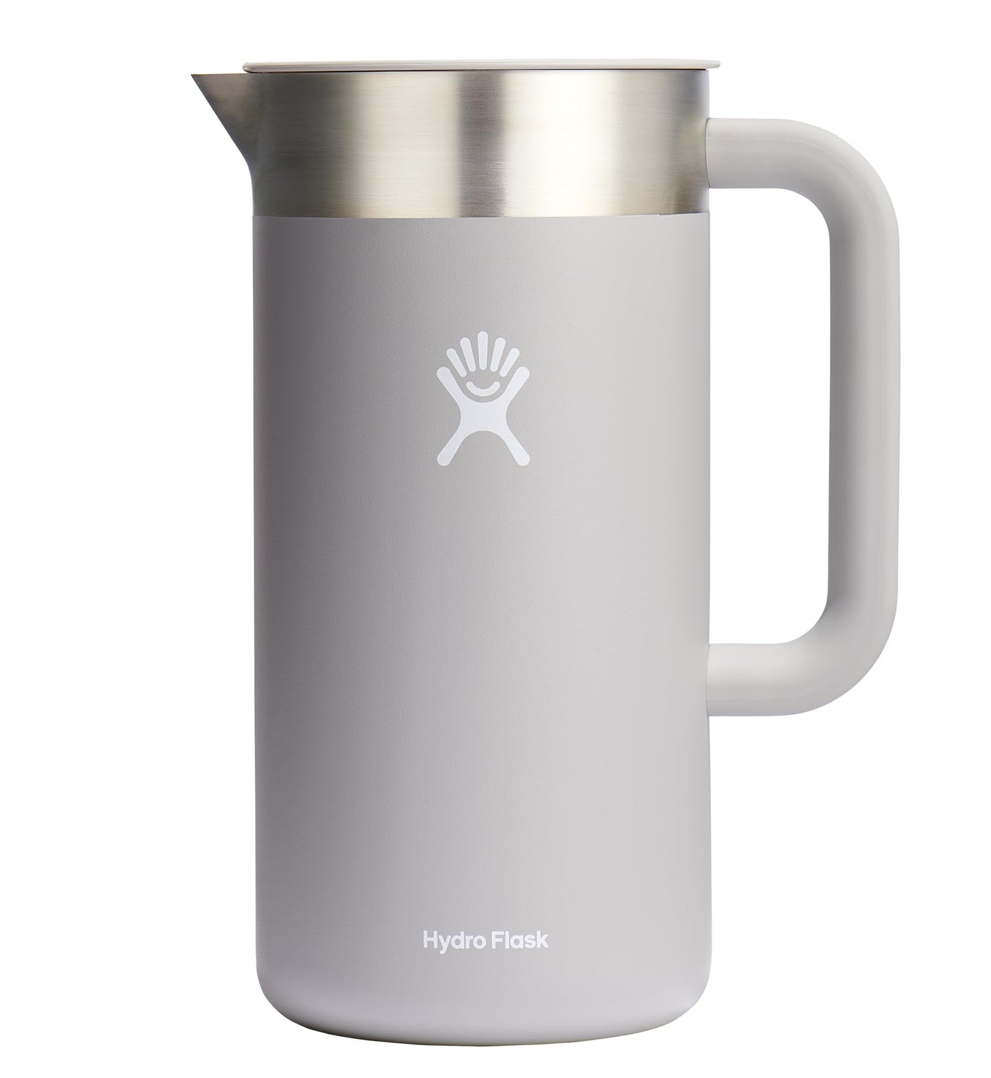 Hydro Flask Outdoor Insulated 51 Oz Pitcher- Stainless Steel Beverage Container - Camping Kitchen Essentials Birch Gray