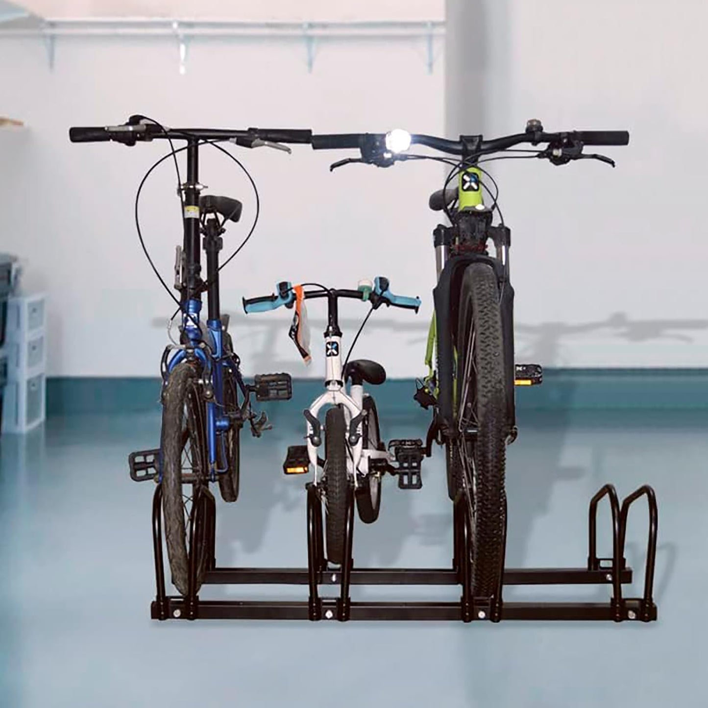 Trimate Bike Stand, 4 Bikes Rack Garage, 2.4" Width for most of Bikes