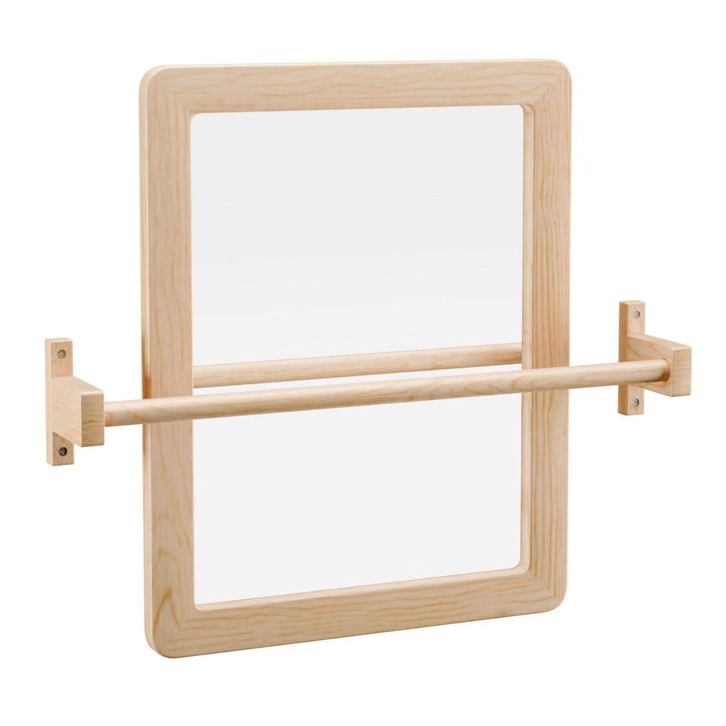 Ogears Montessori Baby Pull Up Bar, Montessori Small Mirror is Suitable for Babies Aged 6 to 18 Months, Infants Registry Item, 19.7 * 15.8 inches
