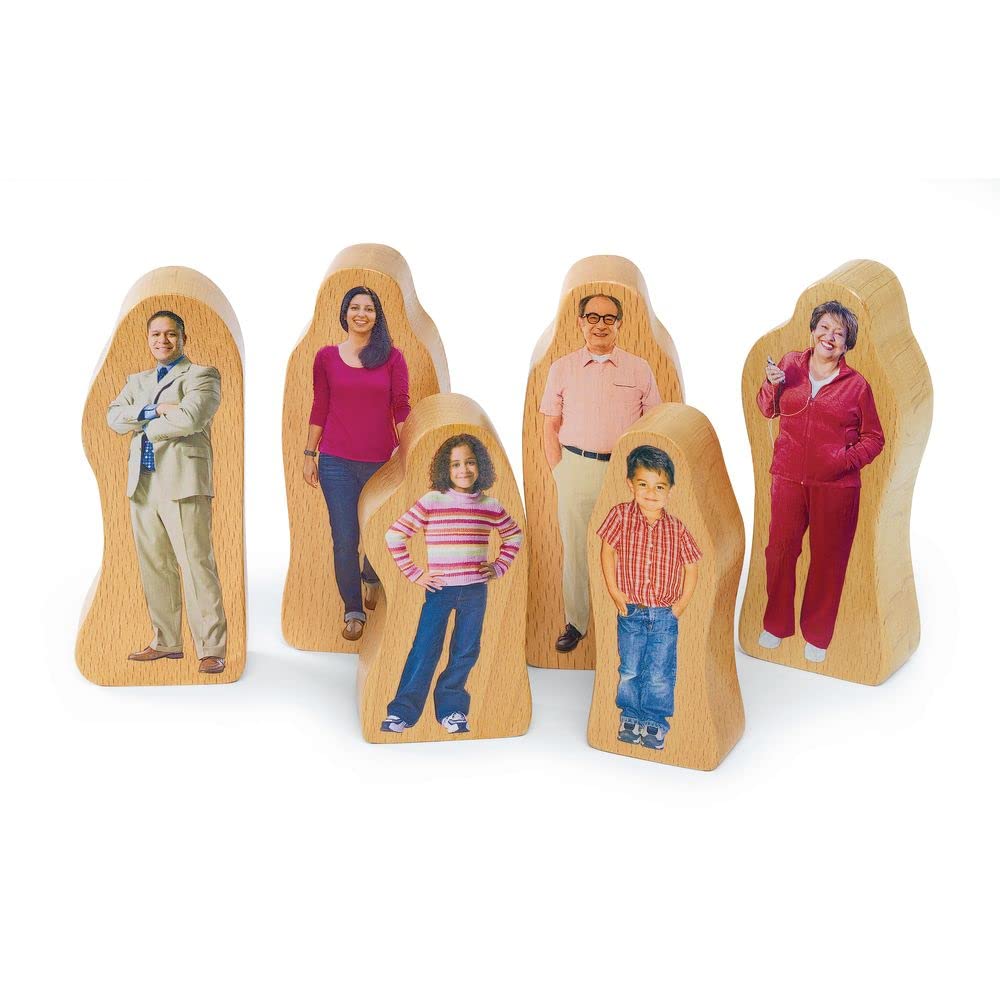Excellerations MYPEEPS Photo Block Play People (Pack of 28)
