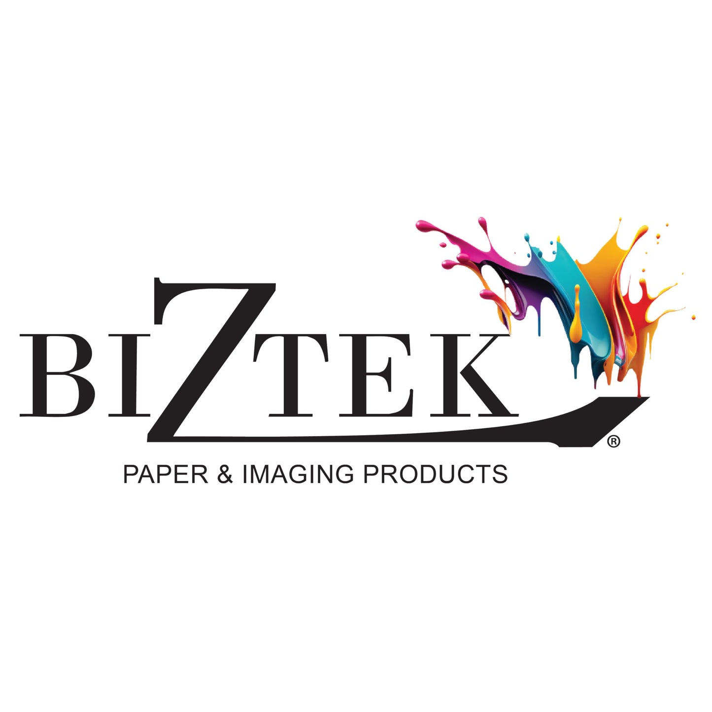 Biztek Continuous Computer Paper 9 1/2 x 11 Blank White Clean Edge 1 Part 20 lb. 92 bright Carton | 2,400 sheets