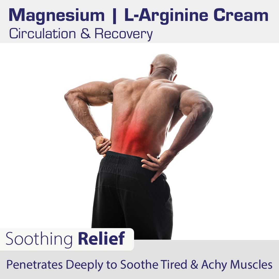 Nutrasal Magnesium L-Arginine Cream - 8oz