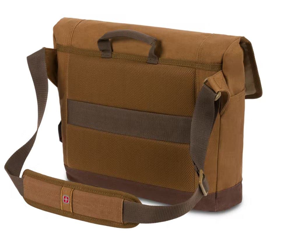 Wenger Corfe 16 inch Messenger Bag With Tablet Pocket- Camel