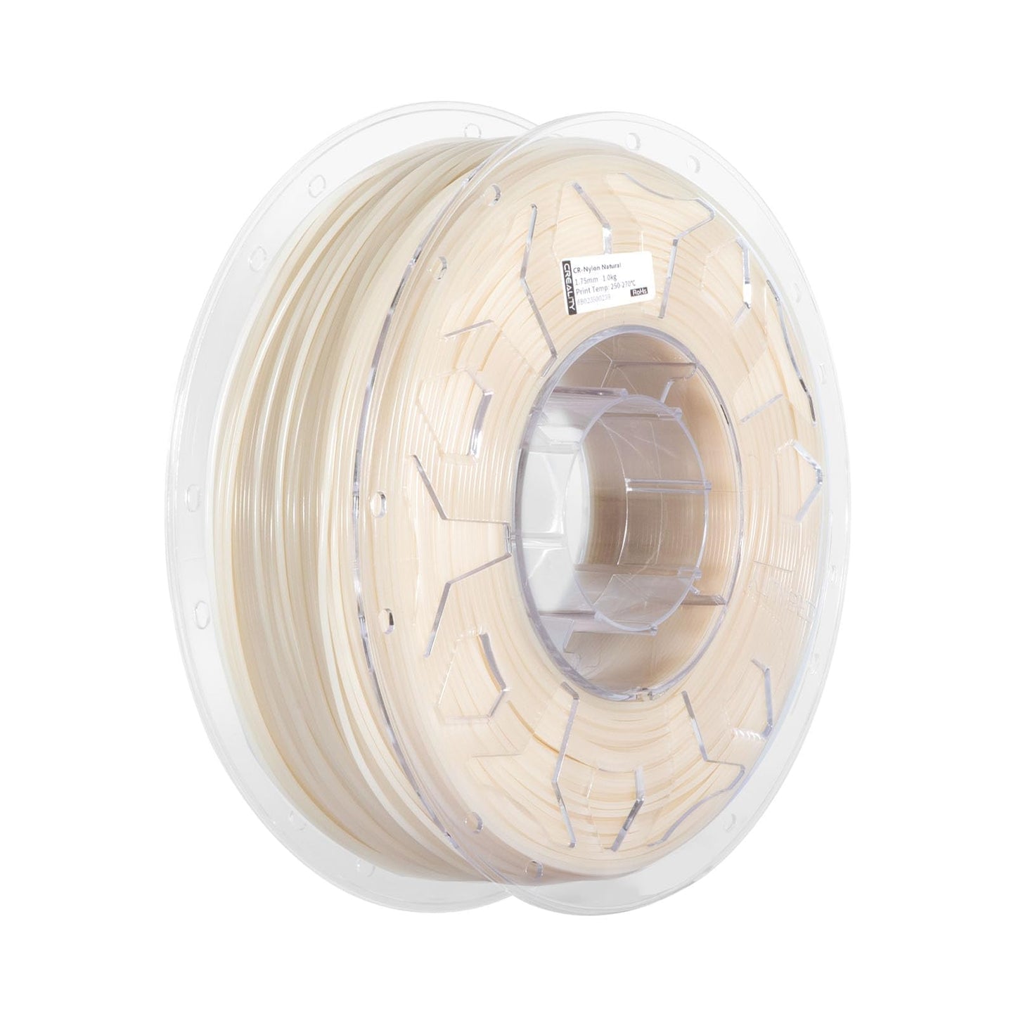 Creality Nylon Filament 1.75mm, 3D Printer Filament, 1.0kg (2.2lbs) Spool, No Warp Enhanced Toughness, Dimensional Accuracy ±0.03mm Printing Filament, for 3D Printers (Nylon)