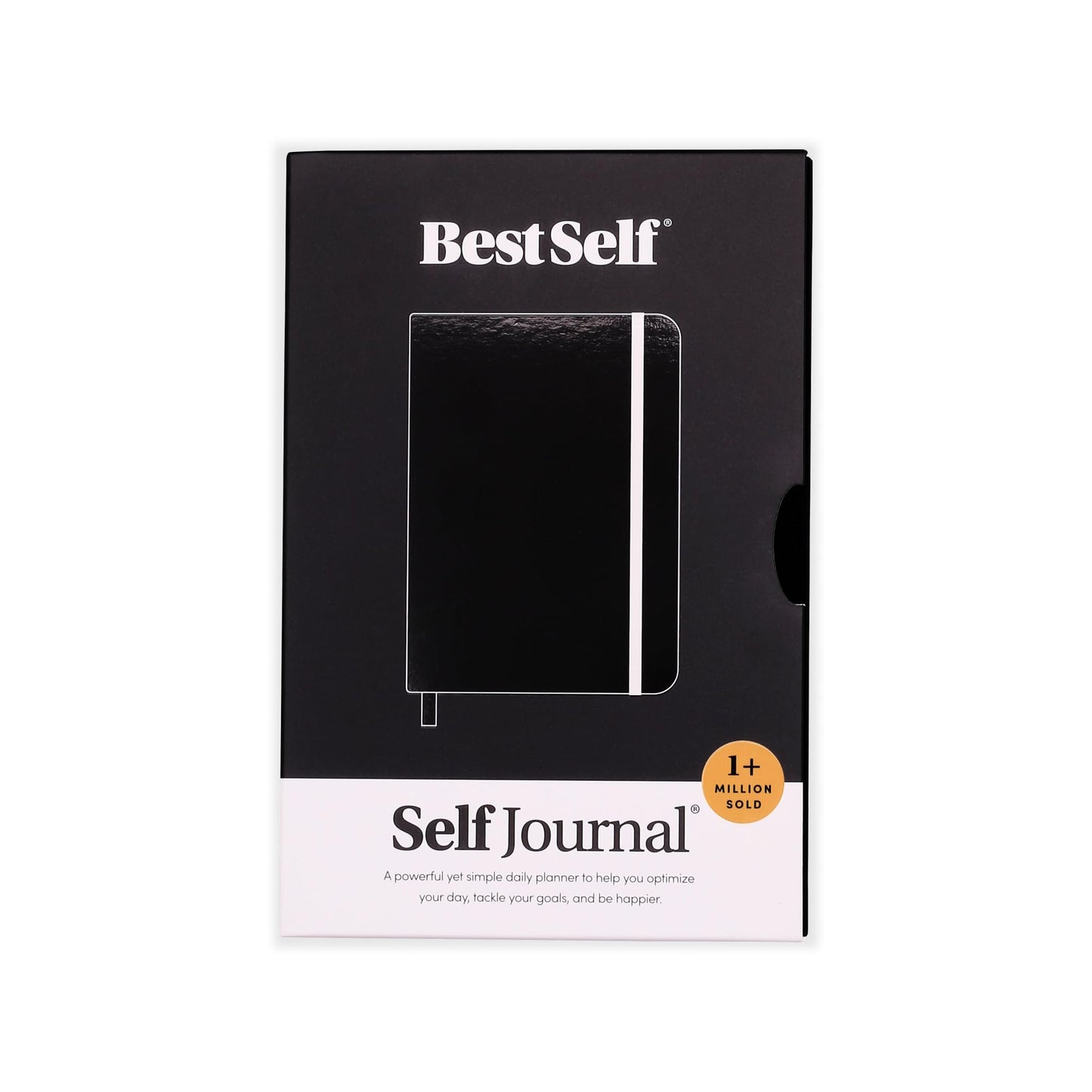 BestSelf Self Journal 13-Week Productivity Journal with Prompts, Undated Planner and Guided Journal for Women and Men, Black
