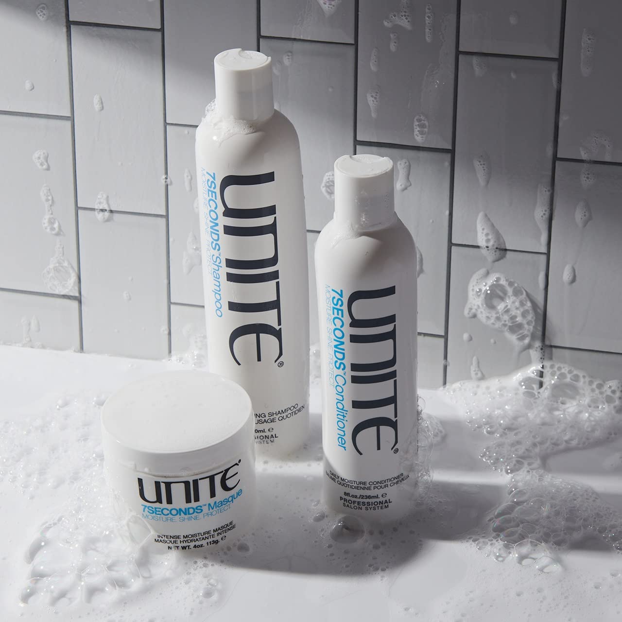 UNITE Hair 7SECONDS Masque - Moisture. Shine. Protect, 4 Oz