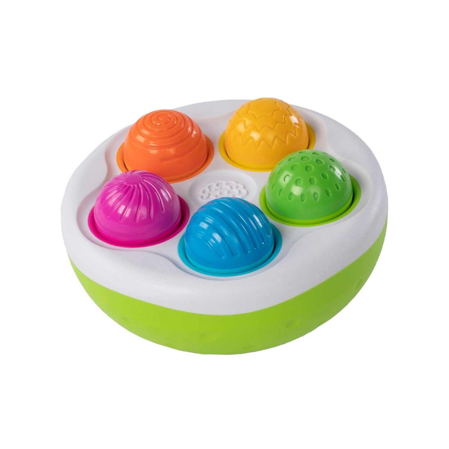 Fat Brain Toys SpinnyPins, Kids Preschool, Spinning and Sorting Building Sets, Early Development Toy for Babies Aged 18 Months and Older, Multicoloured
