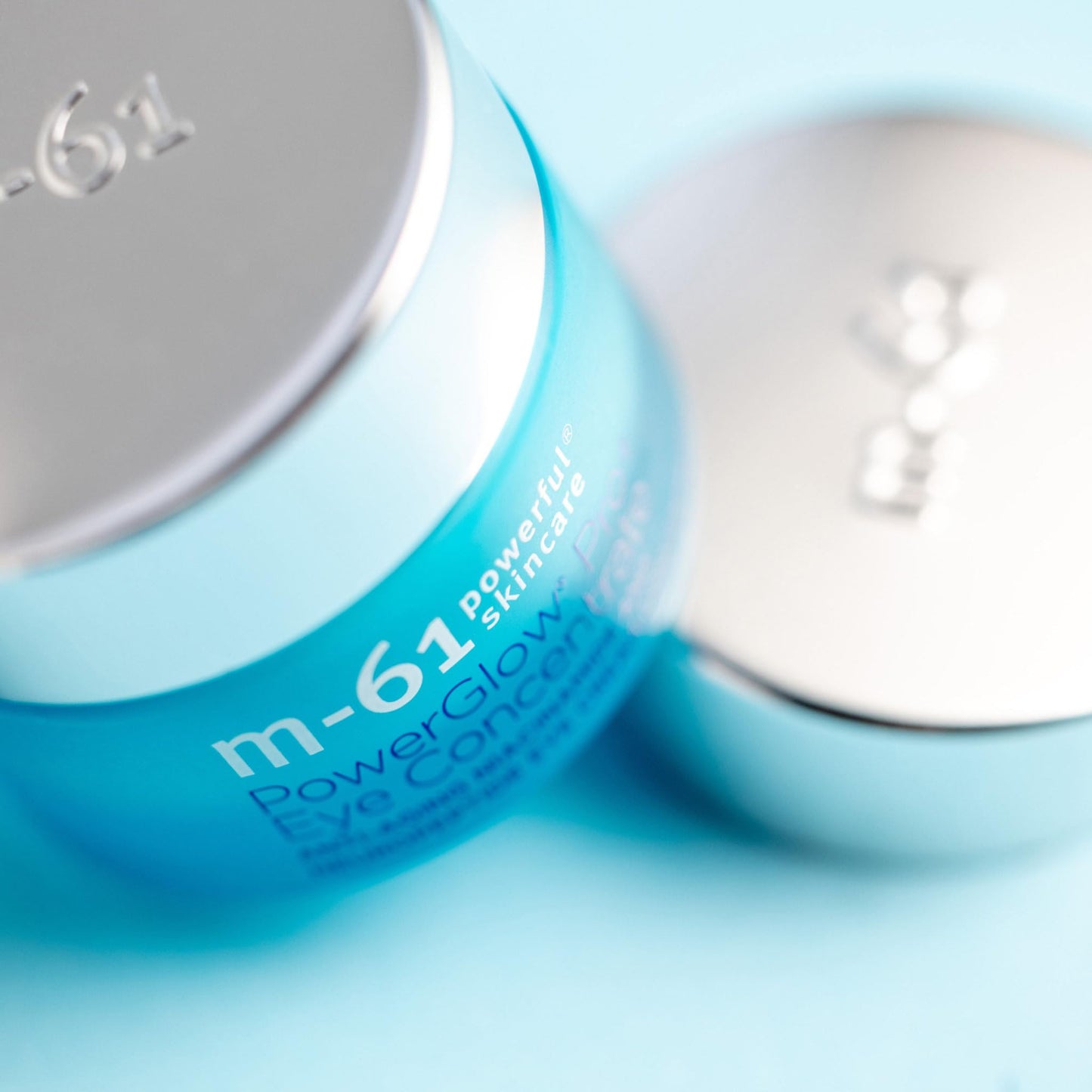 m-61 PowerGlow Pro+ Eye Concentrate - Firming and brightening AHA eye cream concentrate with glycolic and lactic acid.