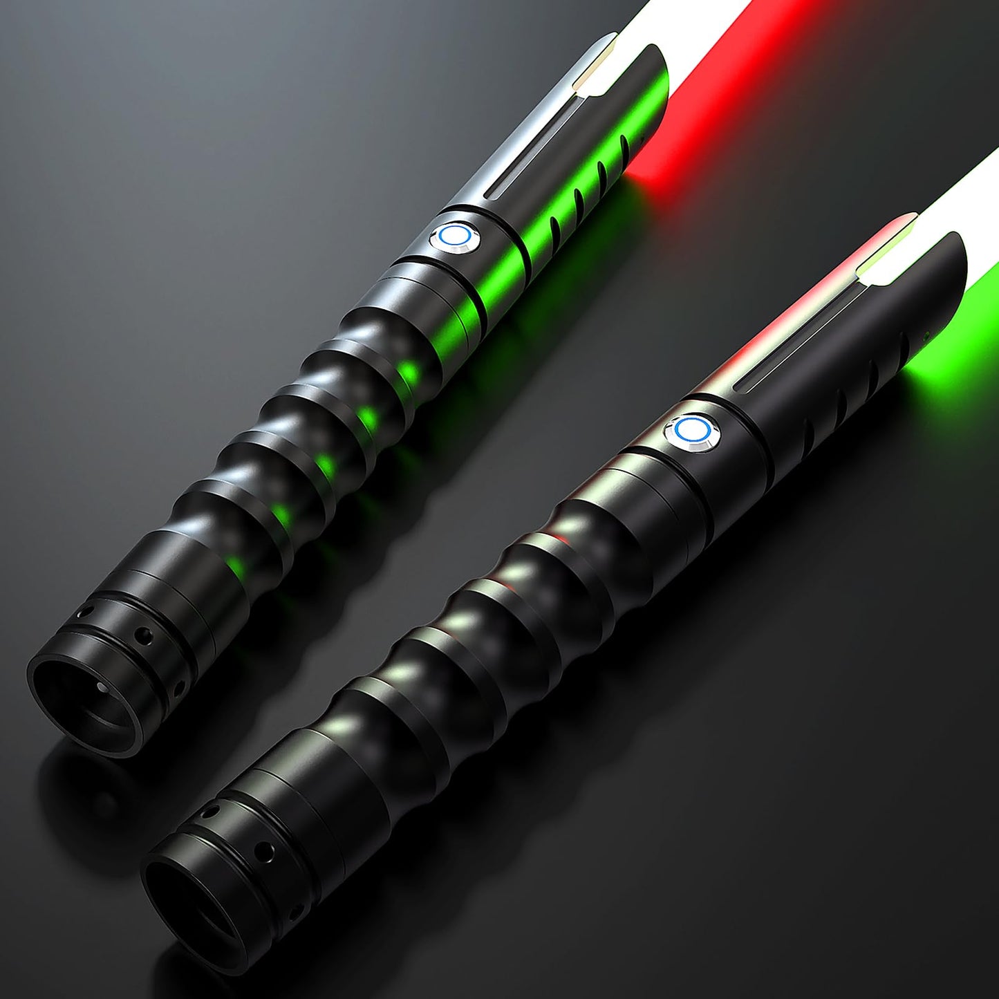 Lightsaber,RGB FX Light Saber,Double Dueling Lightsaber with Length 41.54 inches,2Packs Real 12 Colors Light Sabers for Adults, Lightsabers for Kids Birthday Christmas/Halloween Cosplay Party