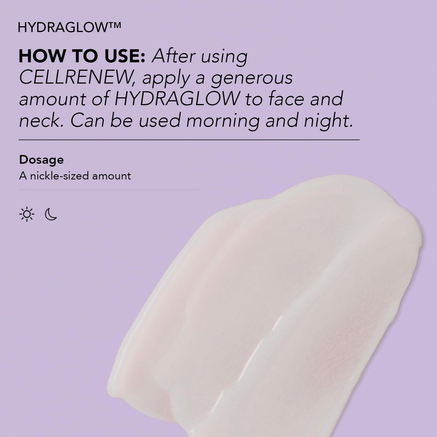 CLEARSTEM - HYDRAGLOW Stem Cell Moisturizer - Bakuchiol + Squalene - Youthful Skin Face Moisturizer - All Skin Types - Facial Skin Care Products - Vegan, Gluten Free, Cruelty Free - 2 fl oz / 60ml