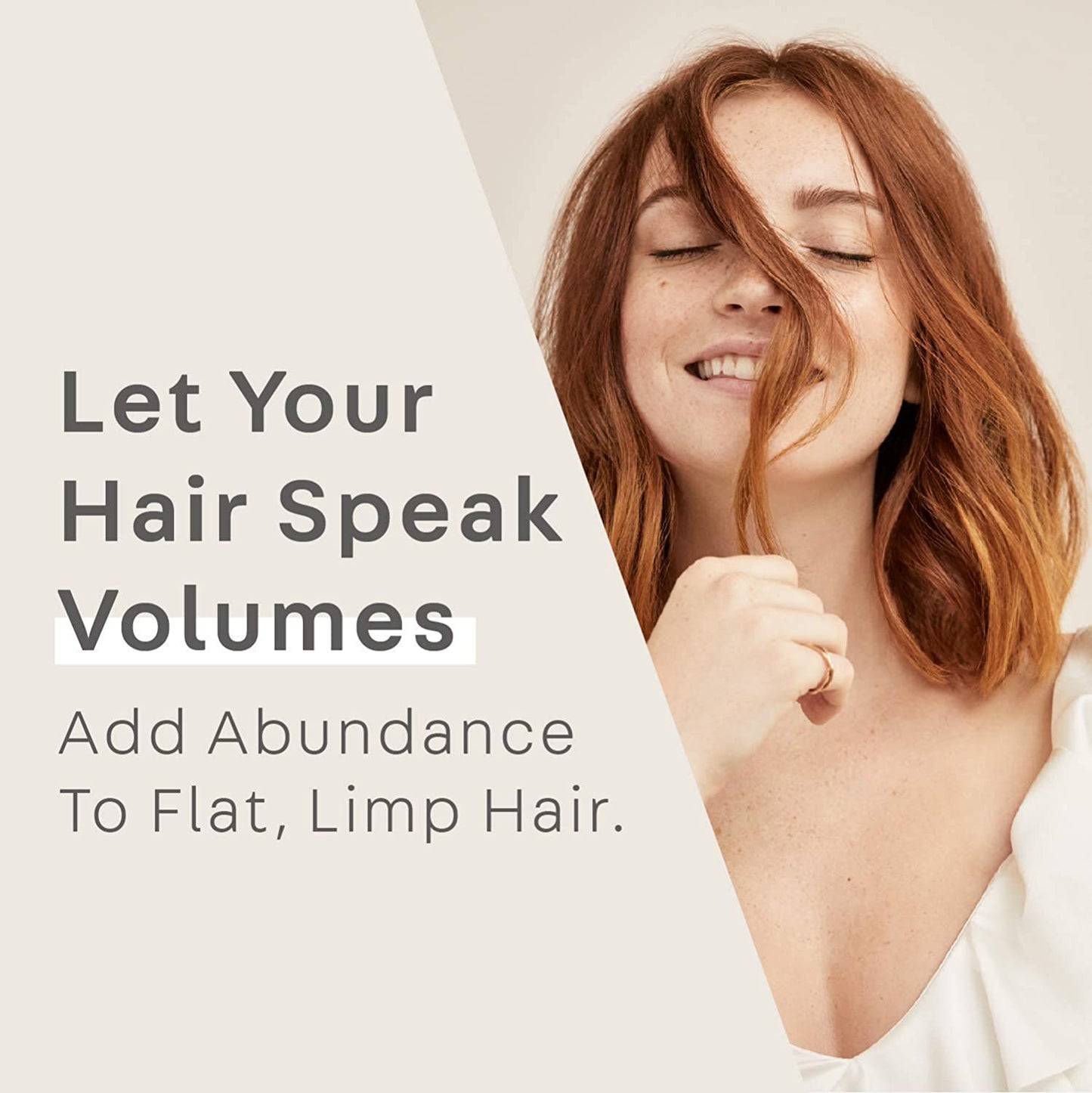 NATURELAB. TOKYO Perfect Volume Shampoo & Conditioner Duo: Weightless Frizz Control for Smoother, Healthier Hair and Scalp I 11.5 FL OZ Each | $38 VALUE