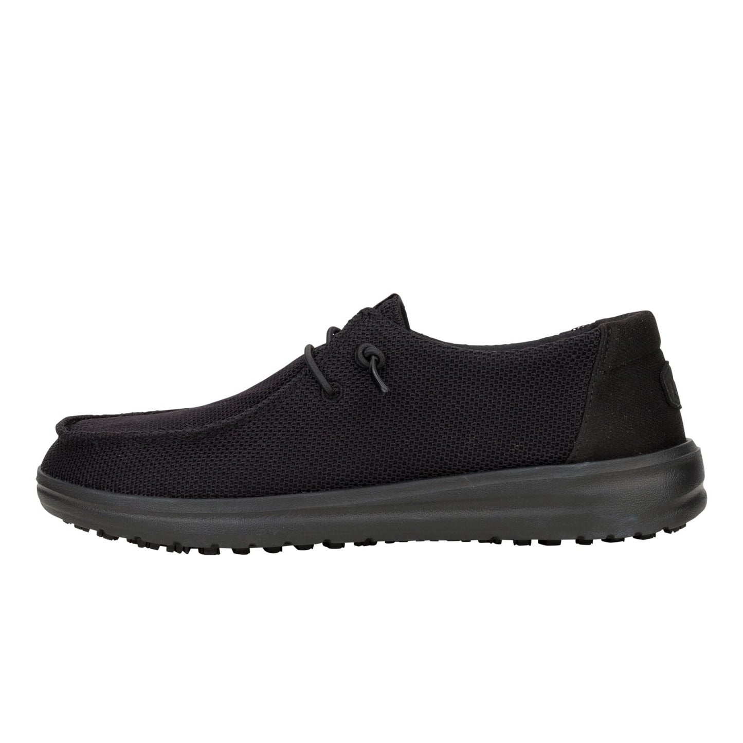 HEYDUDE Wendy Work CE Black Size 8, Womens Shoes, Womens Slip-on Loafers, Comfortable & Light-Weight