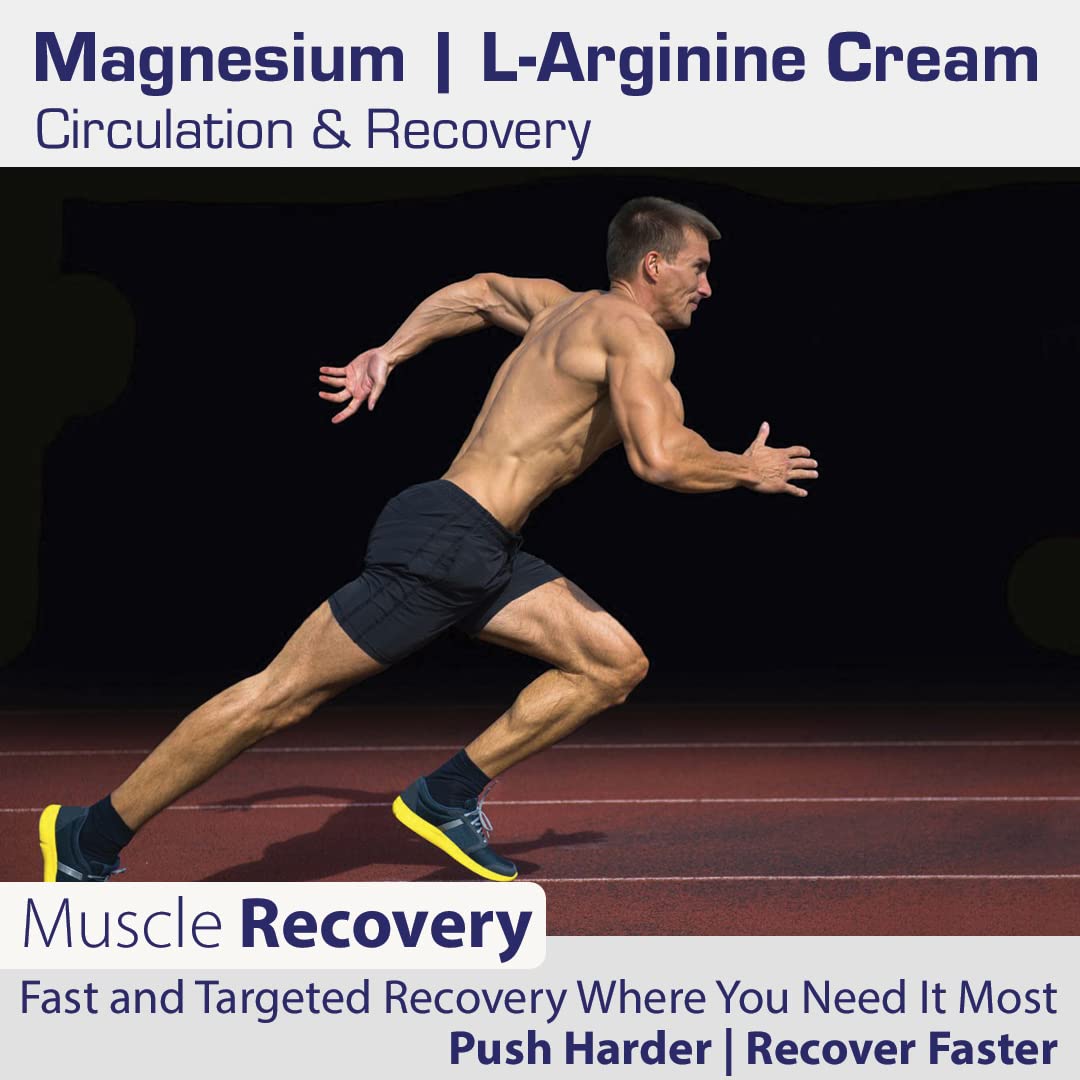 Nutrasal Magnesium L-Arginine Cream - 8oz