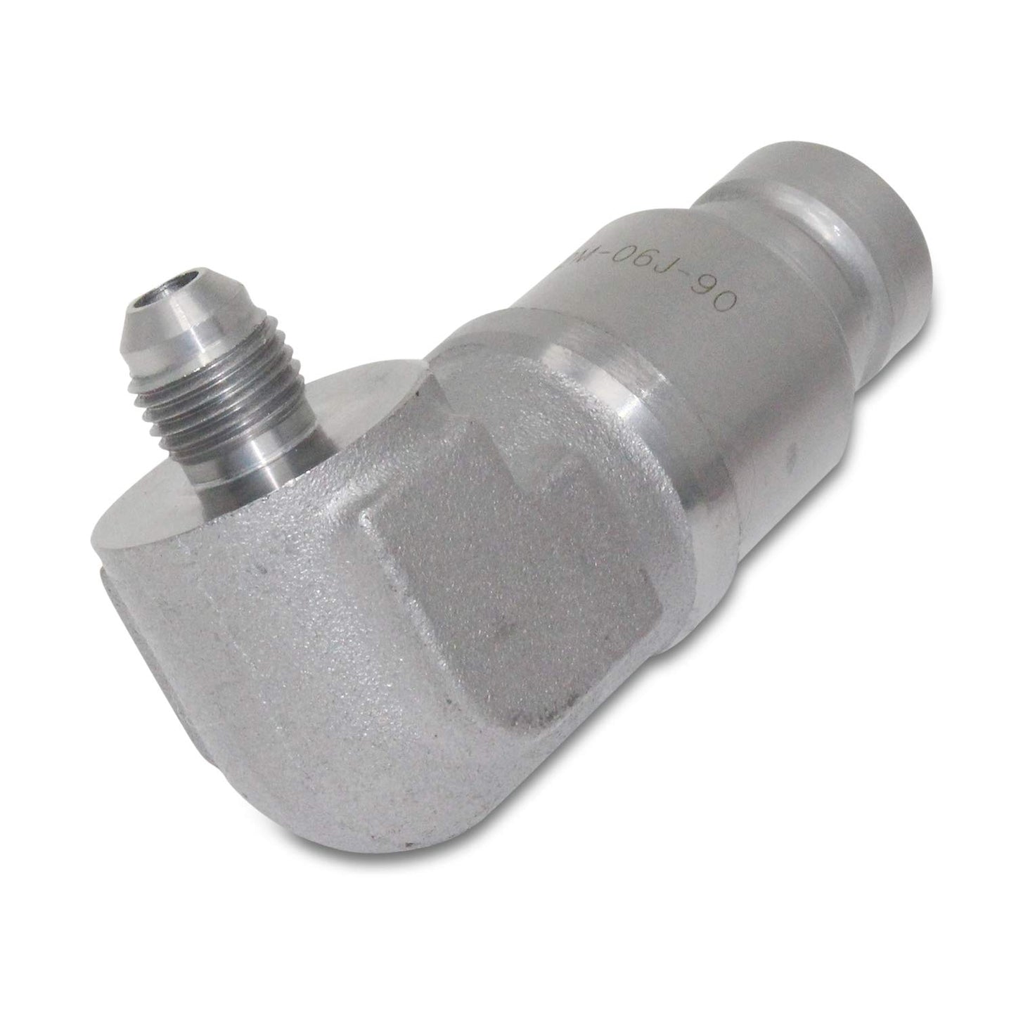 Summit Hydraulics 90 Degree Flat Face Skid Steer Hydraulic Quick Connect Coupler Set 3/8″ JIC Male Thread