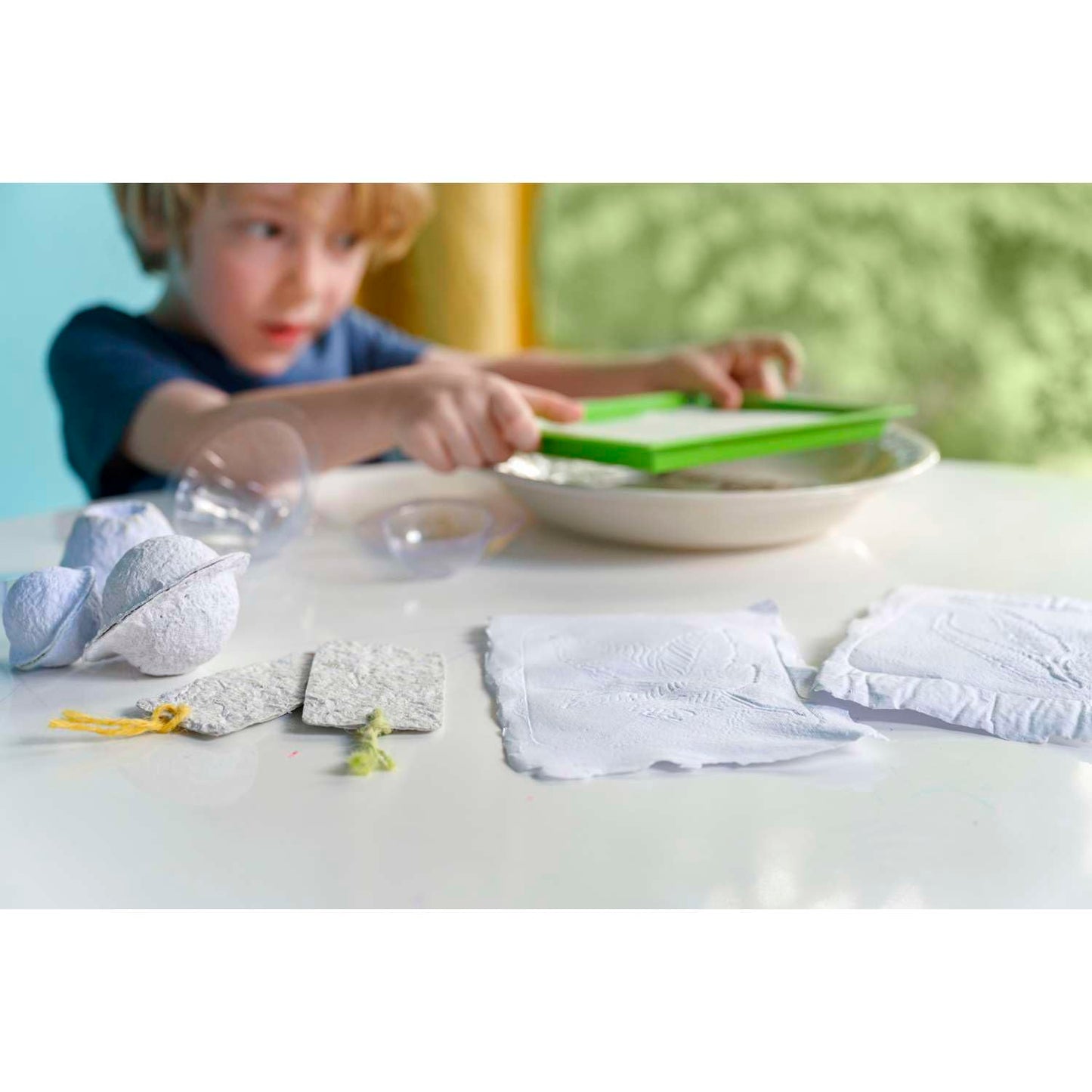 4M Green Paper Craft | Steam Powered Kids | Recycling Paper Craft Kit | Eco STEAM Kit - Craft, Science & Activity | 5+