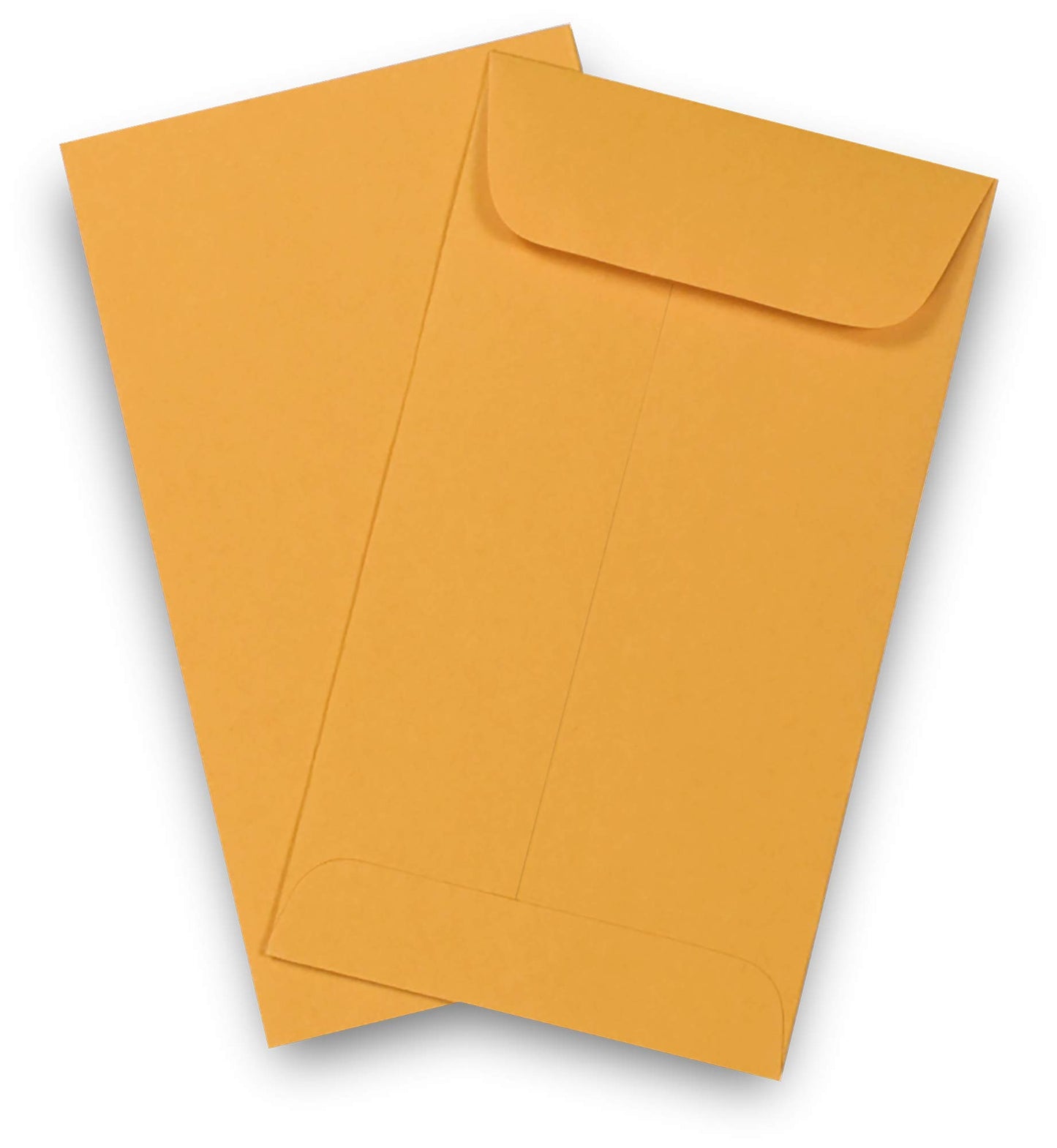 500 Guardian #6 Paper Coin Envelopes - Blank Small Envelopes for Coins, Receipts, Stamps, Small Parts Storage, & More – 3-3/8” x 6” Cash Envelopes – Gummed Flap Gift Card Holder Envelopes