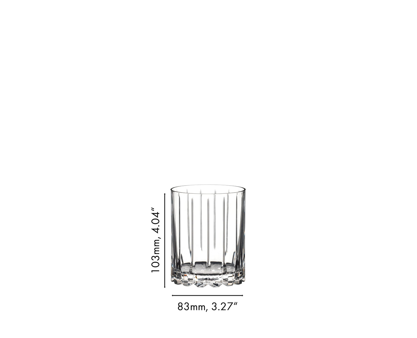 Riedel Drink Specific Glassware Double Rocks - Pack of 2