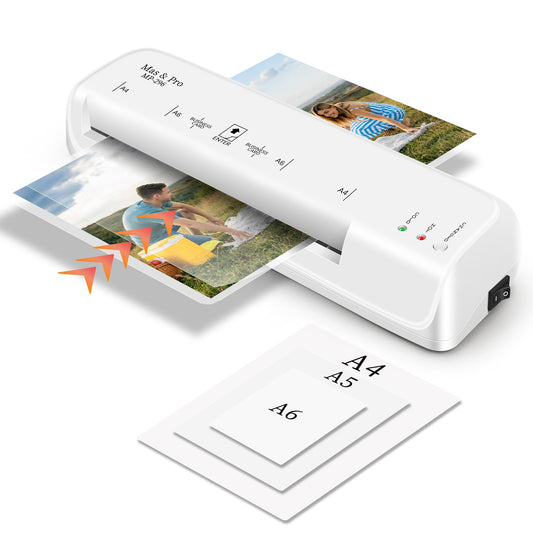 9 Inch Thermal Laminator Machine with 40 Laminating Sheets