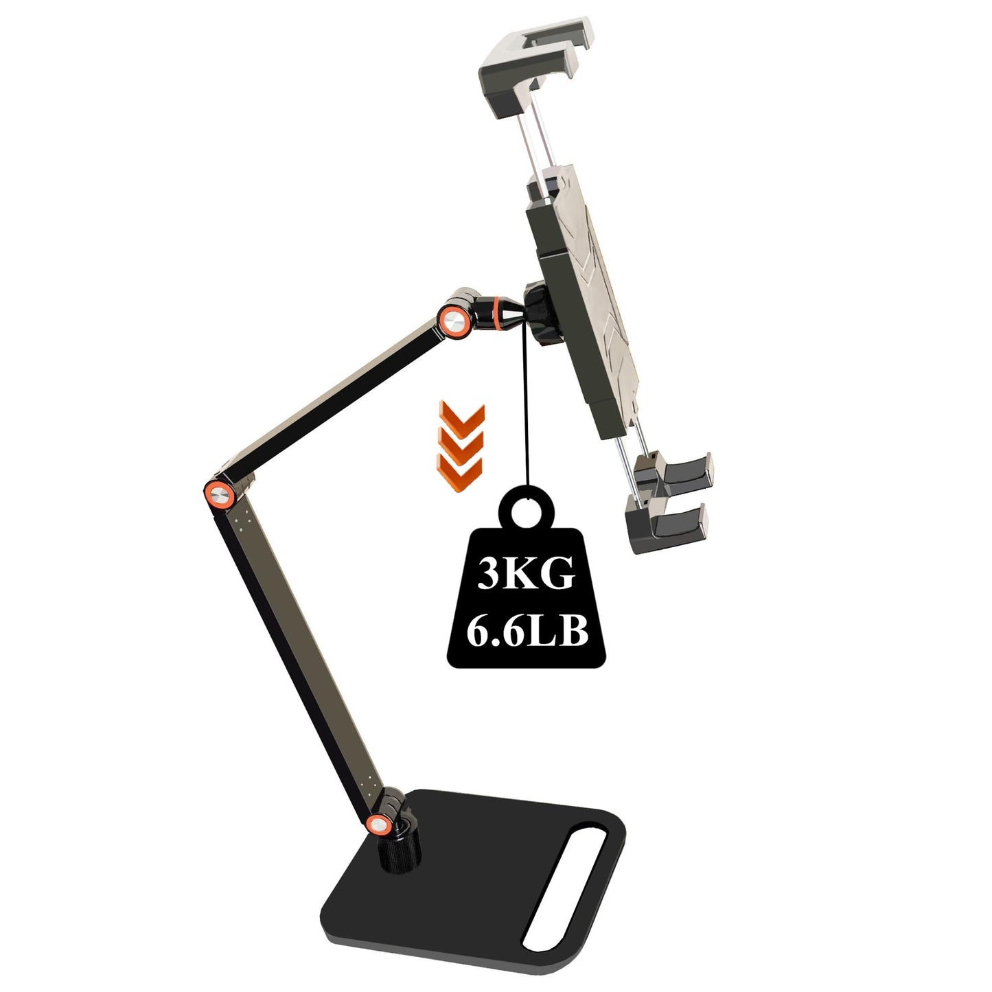 WYSXEBWZ Portable Monitor Holder for 6-18.5 Inch Screen Desktop Expandable Monitor Stand 13 inch Tablet Stand