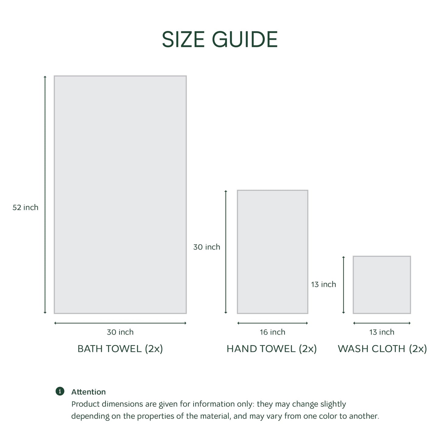 Lacoste Sport Stripe 6-Piece Luxury Cotton Towel Set – Made with 100% Soft Supima Cotton, Absorbent & Quick-Drying, Includes 2 Bath Towels, 2 Hand Towels, 2 Washcloths, Croc Green