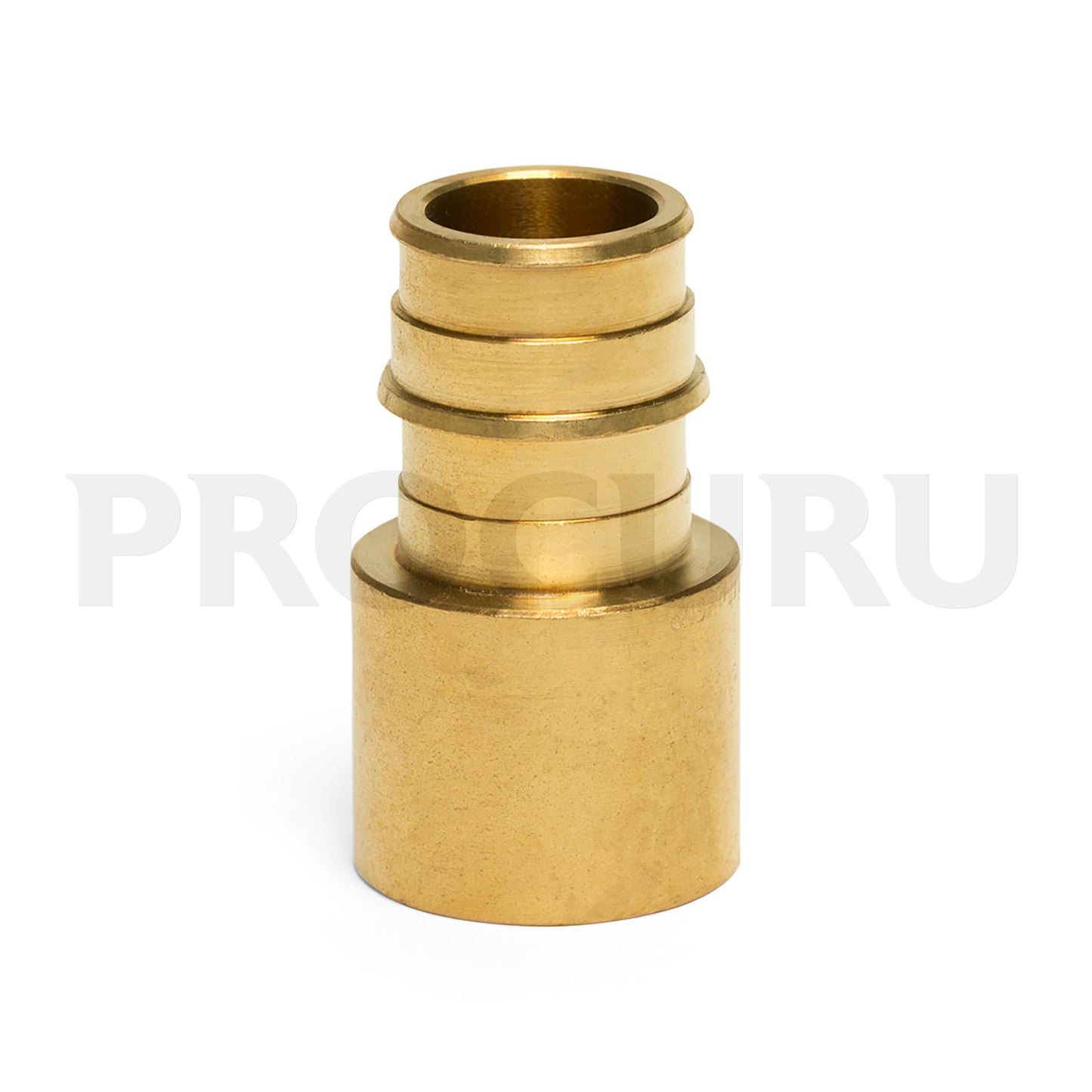 [50-Pack] PROCURU 1/2" PEX-A x 1/2" Female Sweat Adapter, Expansion PEX-A F1960 Brass Plumbing Fitting, Certified Safe (Fits over 1/2" Copper Pipe)