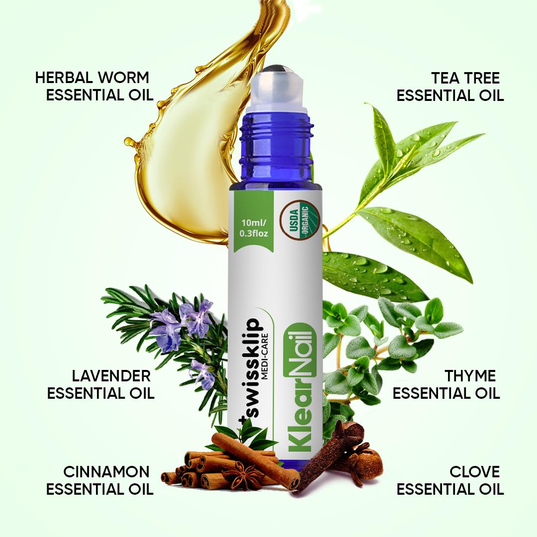 Swissklip Medi-Care Toenail Stick I Natural Solution for Healthy Nails I Suitable For Foot, Toe, and Fingernail I For Brittle Toenails – 10ml / 0.3 Fl. Oz. Pack of 3 - Made in USA