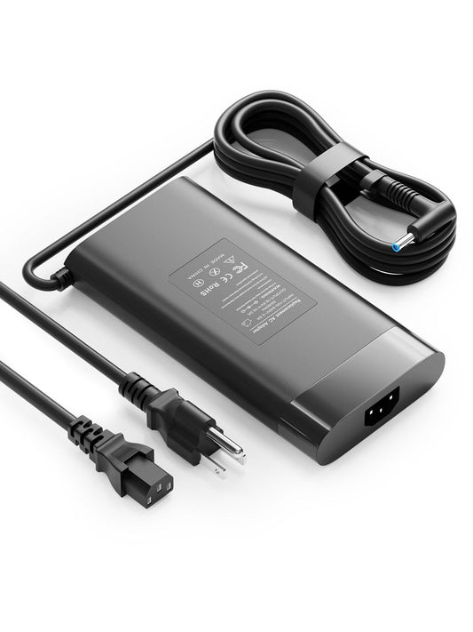 200W Laptop Charger for HP Victus Gaming 15 16 Omen Gaming 15 17 Pavilion 15 17 ZBook Fury Studio 15 17 G10 G9 G8 G7 G6 G5 G3 Envy TPN-DA10 L00818-850 Power Supply Cord AC Adapter