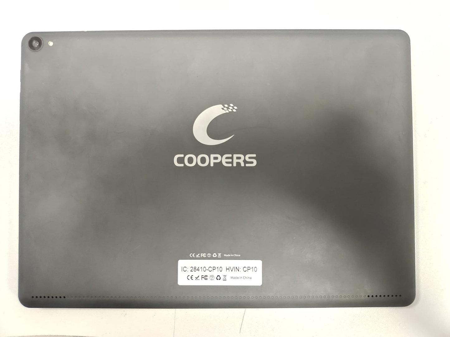 COOPERS Tablet 10 inch Android Tablets, Android 14 Tablet Quad Core Processor 32GB Storage Tablet Computer, 6GB RAM, 8MP Camera, Long Battery Life Black