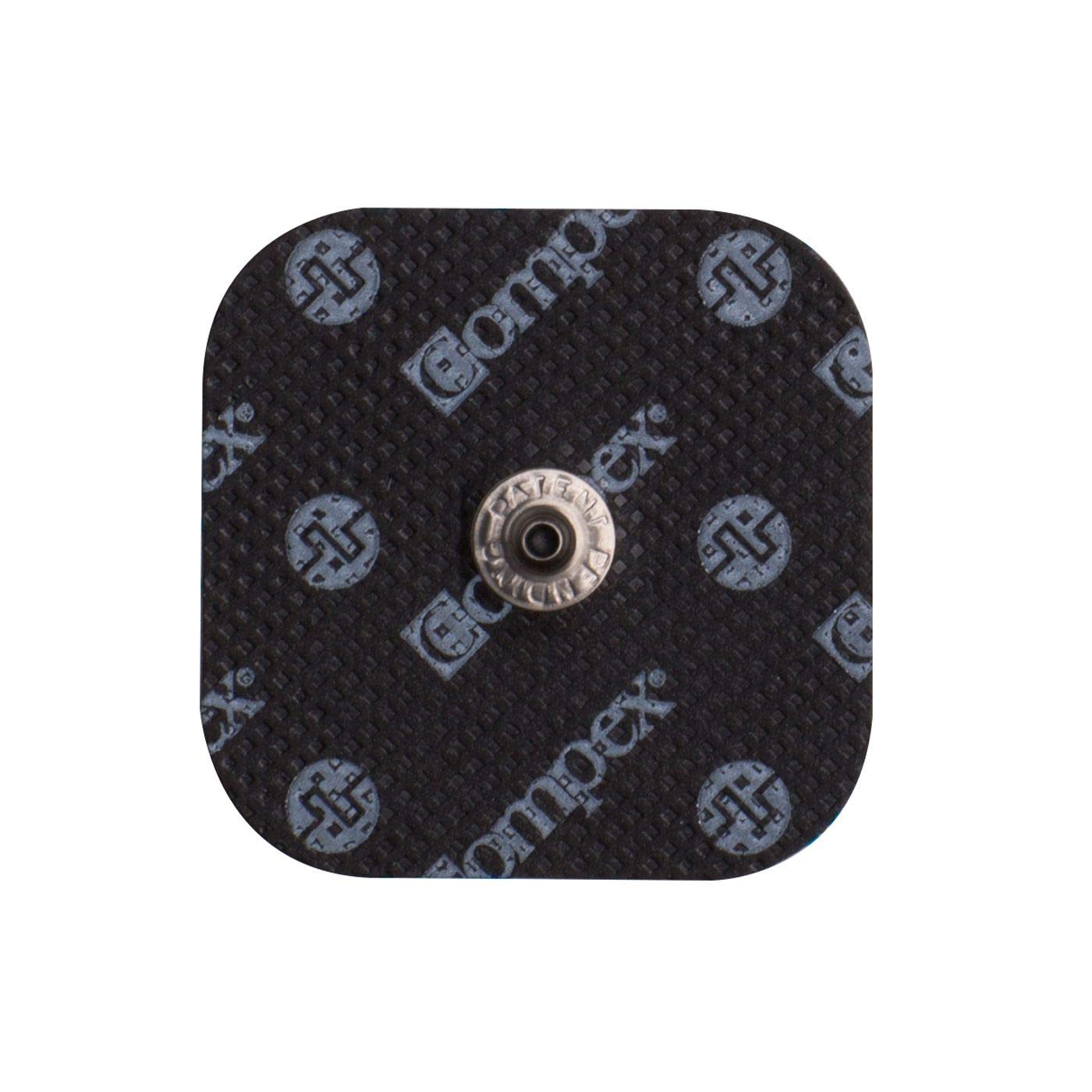 Compex Easy Snap Electrodes 2in x 2in for Edge, Performance, Sport Elite, Wireless Muscle Stimulators, 4 Count (Pack of 5)