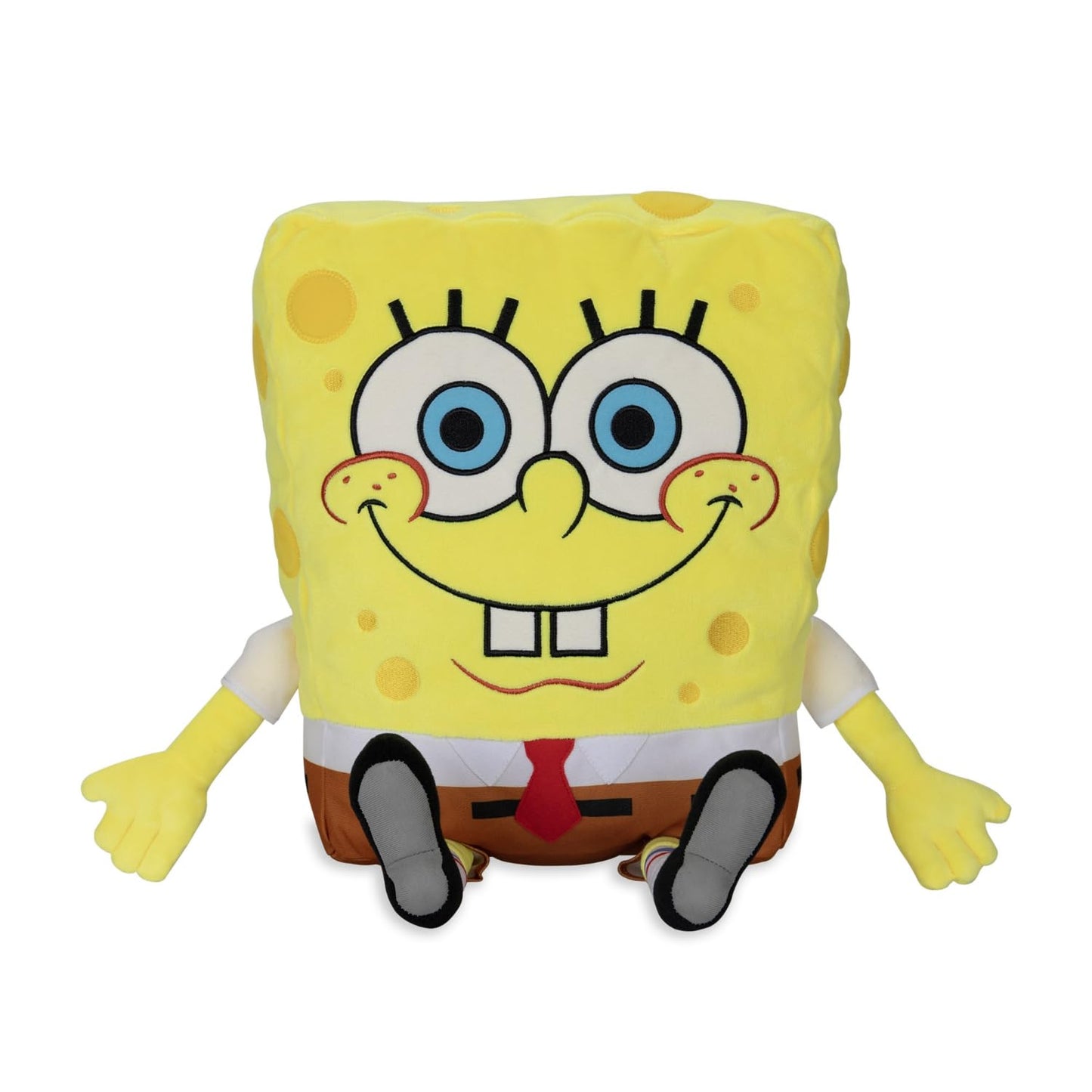NoJo Spongebob Squarepants Plush Toddler Cuddle Pillow, Yellow