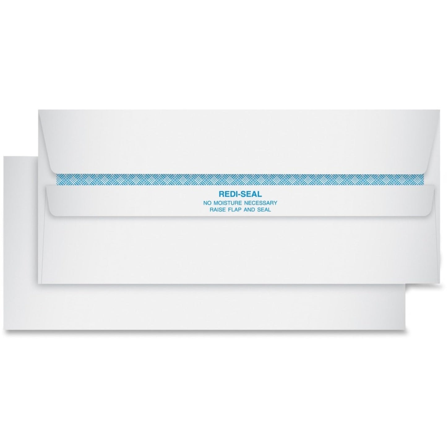 Quality Park #10, Redi-Seal Security Tint Business Envelopes, Self-Seal, 24-lb, White, 500/Box (11218)