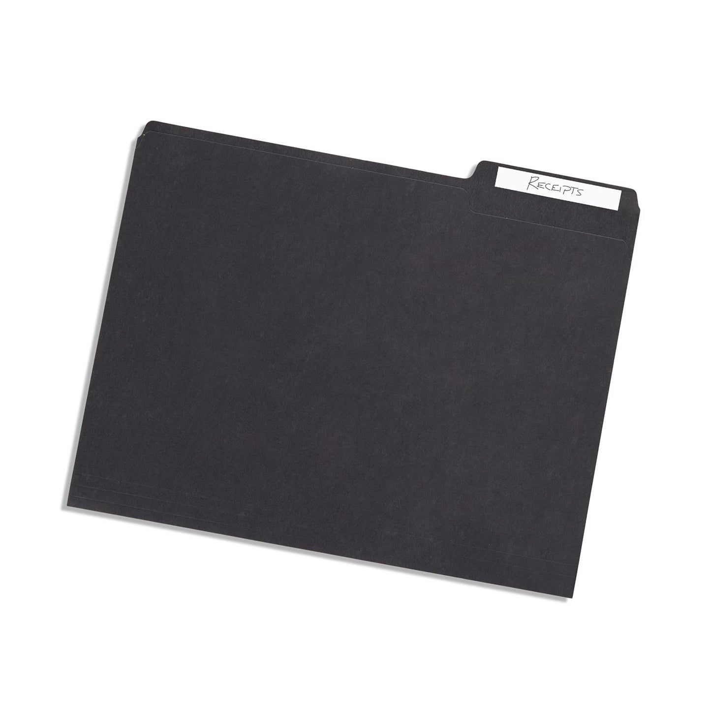 Blue Summit Supplies 100 Grayscale File Folders, Letter Size, 1/3 Cut Tab, Modern Gray, Black, and White Folder Assortment, Great for Organizing and Easy File Storage, 100 Per Box